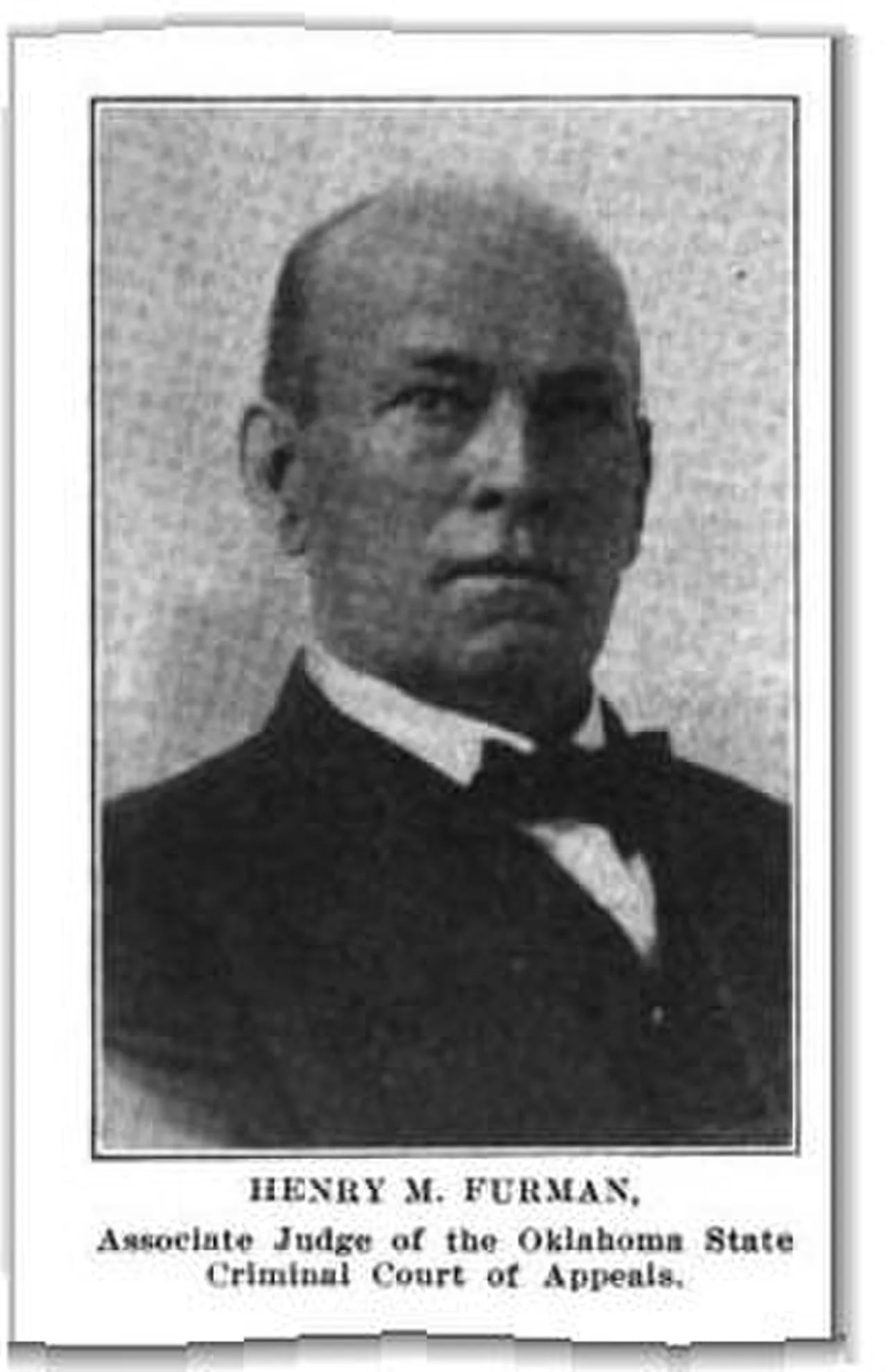 Portrait of Henry Marshall Furman (1850–1916) – memorial page