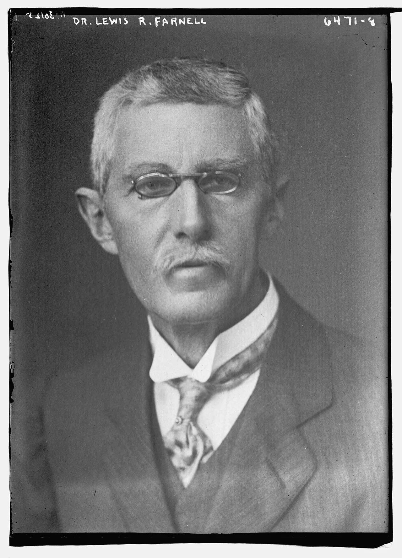 Porträt von Lewis Richard Farnell (1856–1934) – Gedenkseite