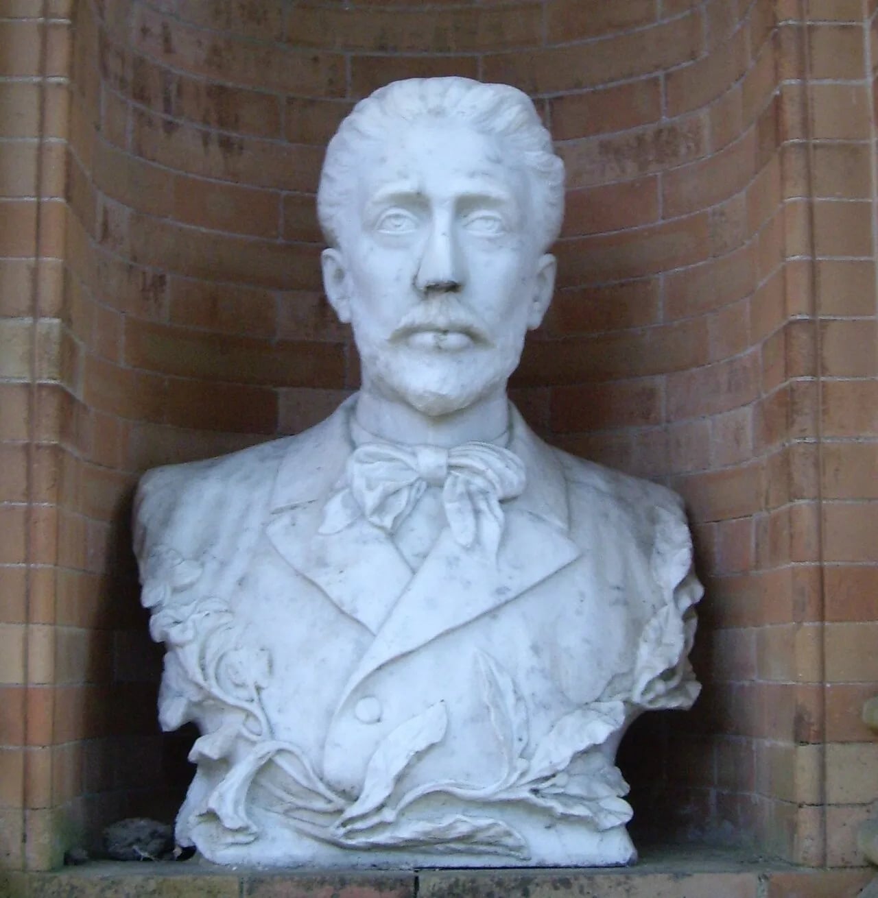 Porträt von Benito Más y Prat (1846–1892) – Gedenkseite