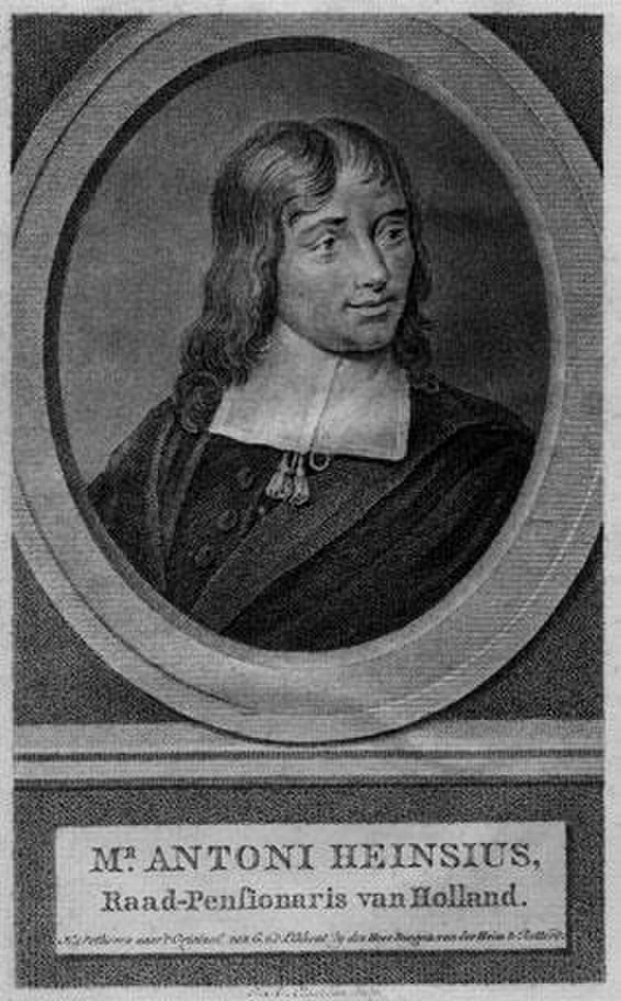 Porträt von Anthonie Heinsius (1641–1720) – Gedenkseite