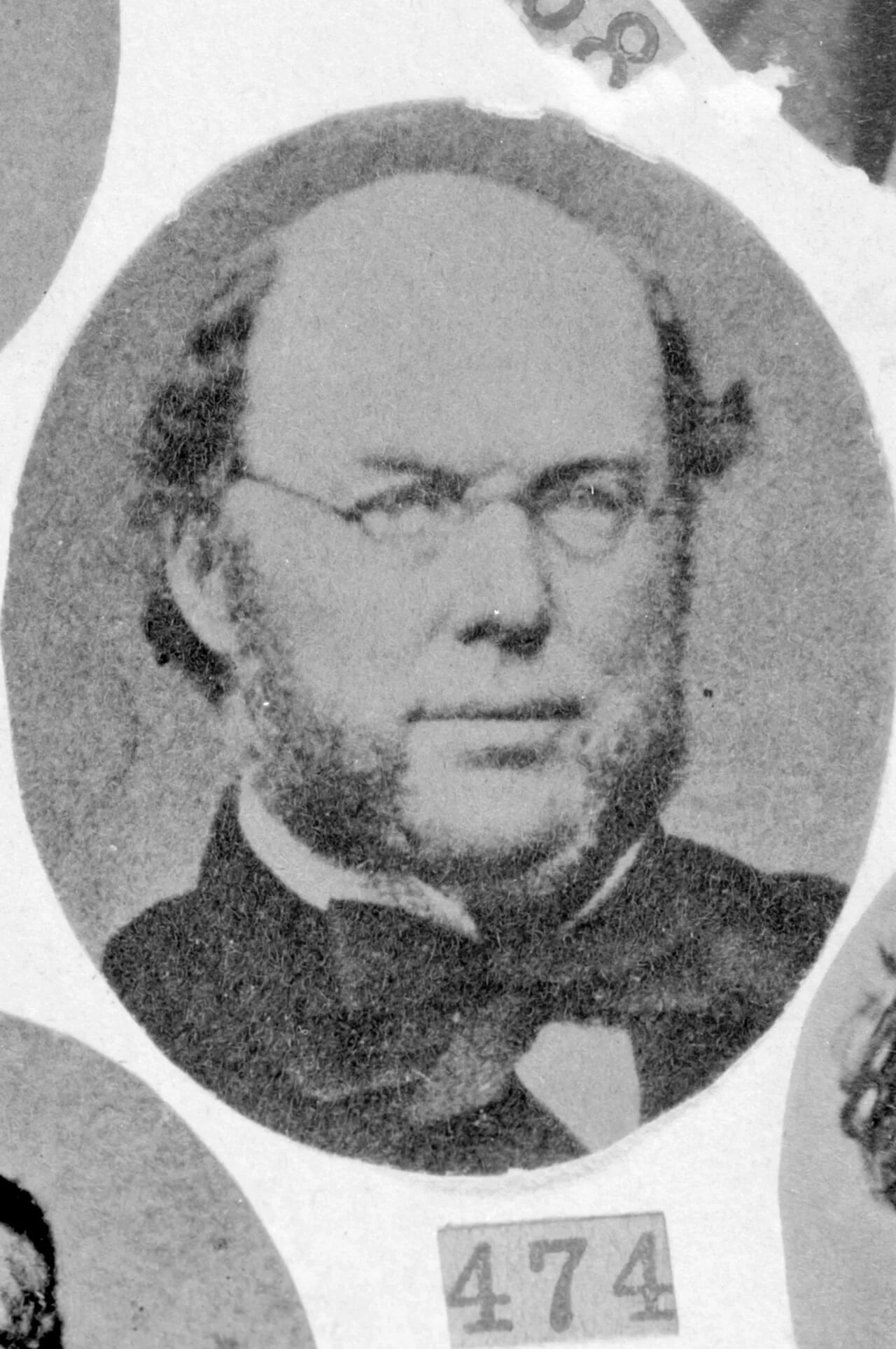 Porträt von Henry Moor (1809–1877) – Gedenkseite
