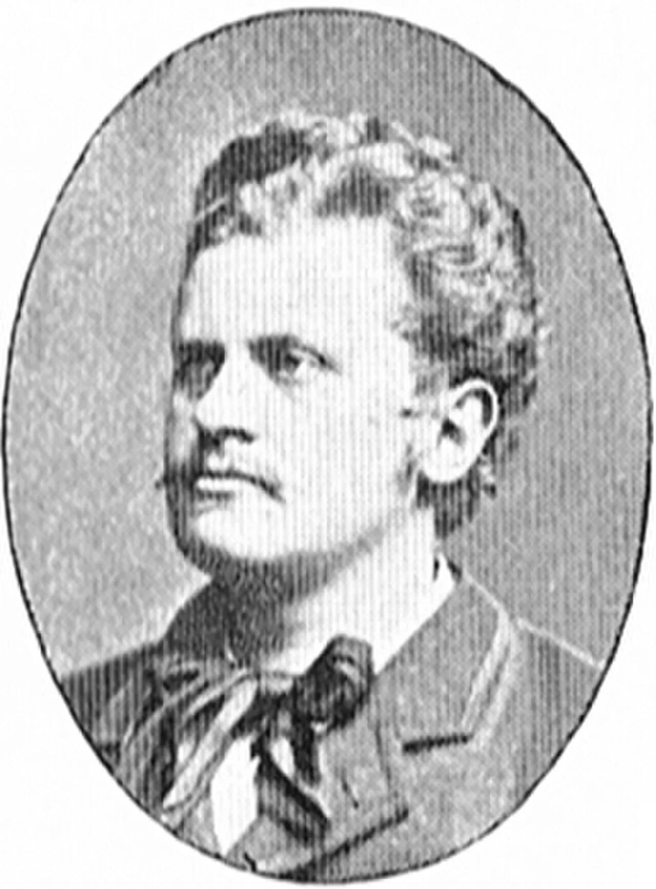 Porträt von Edvard Faustman (1852–1927) – Gedenkseite