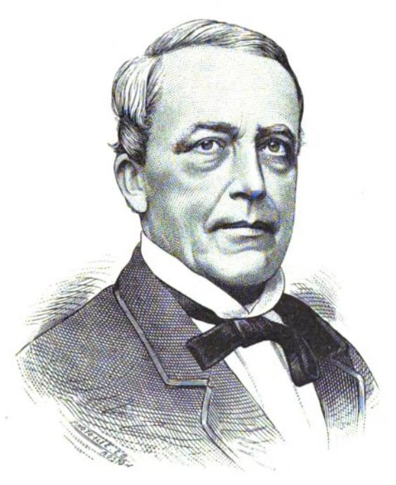 Porträt von Henry T. Backus (1809–1877) – Gedenkseite