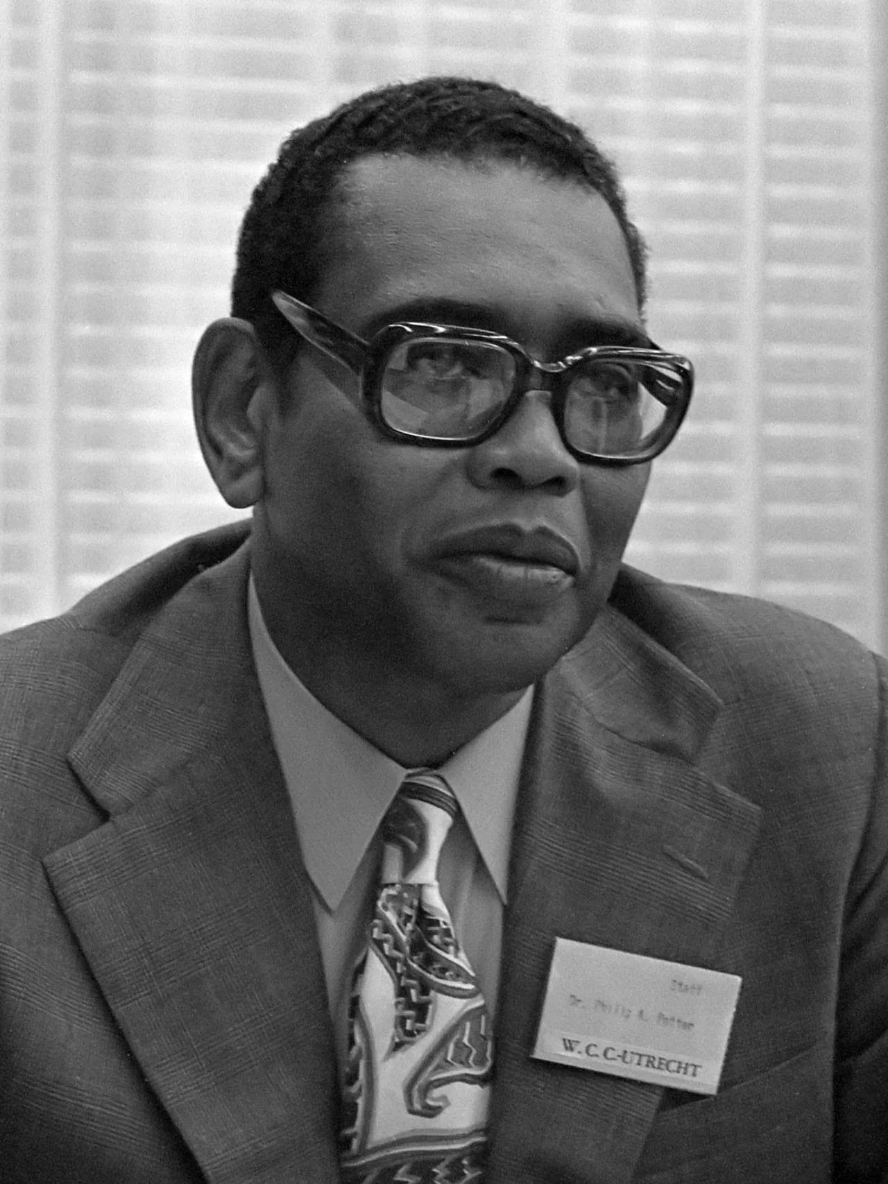 Porträt von Philip Potter (1921–2015) – Gedenkseite