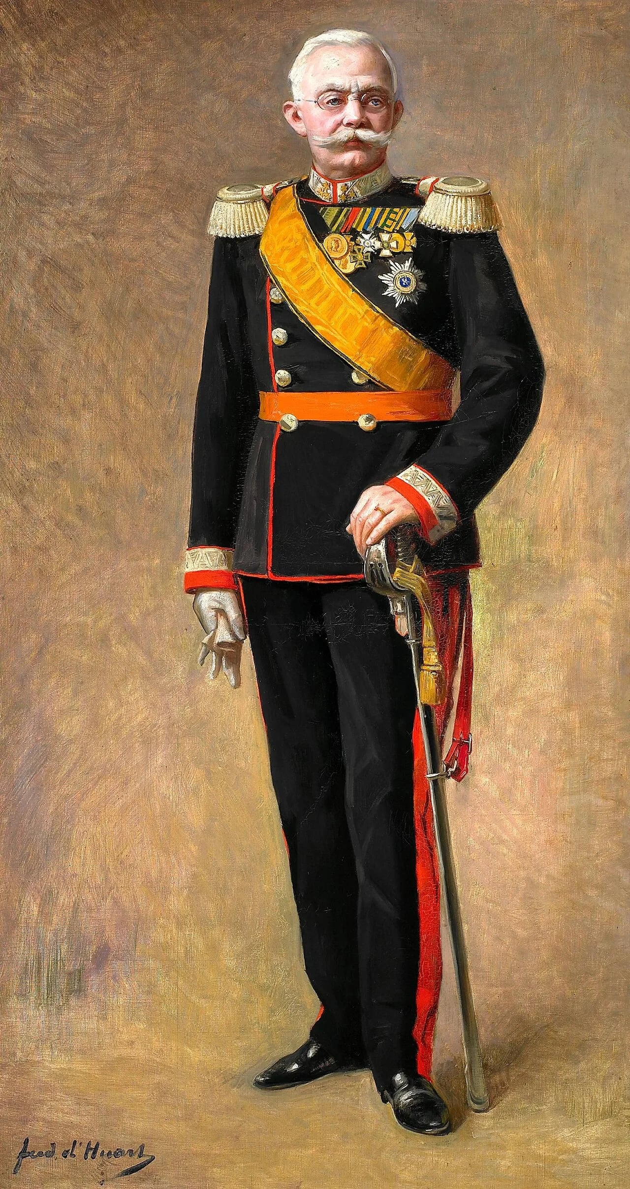 Portrait of Adolph I. (1817–1905) – memorial page