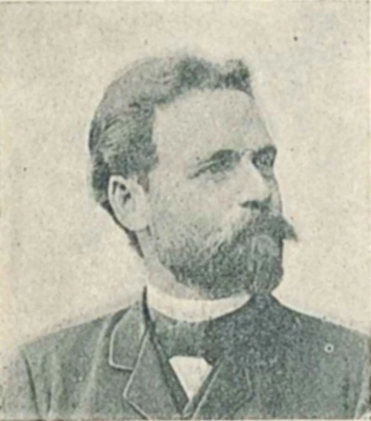 Portrait of Johan Fjällbäck (1855–1933) – memorial page