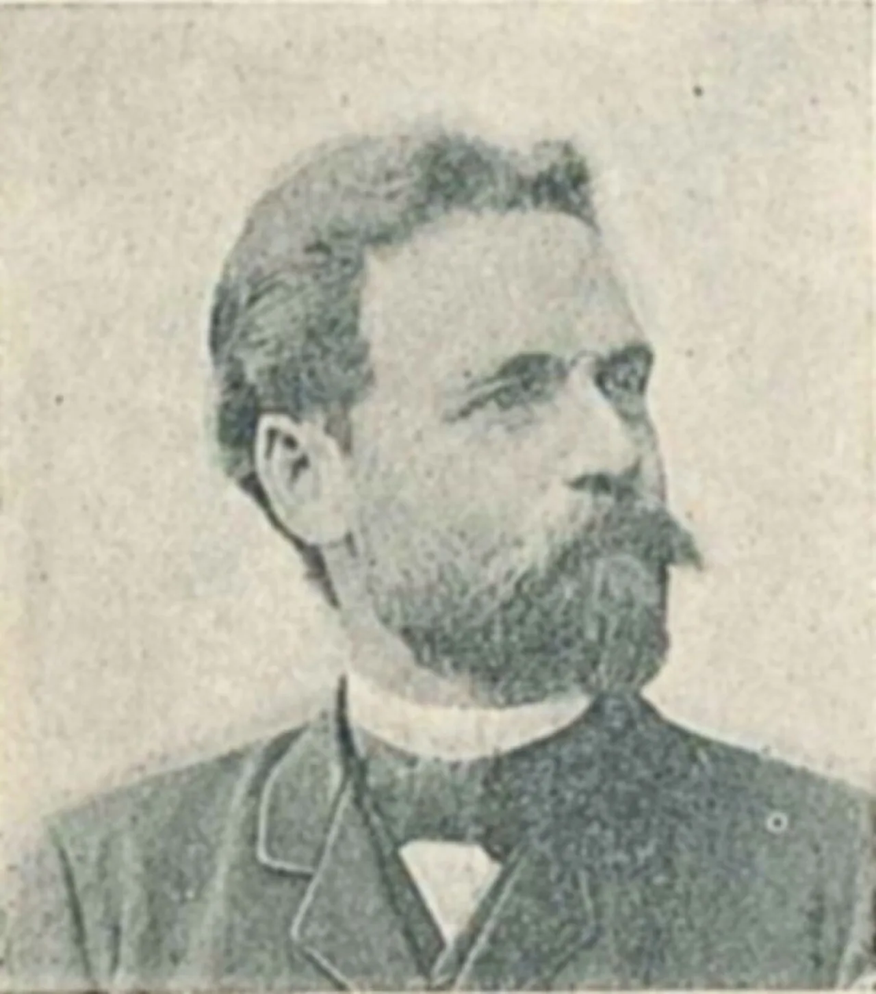 Porträt von Johan Fjällbäck (1855–1933) – Gedenkseite