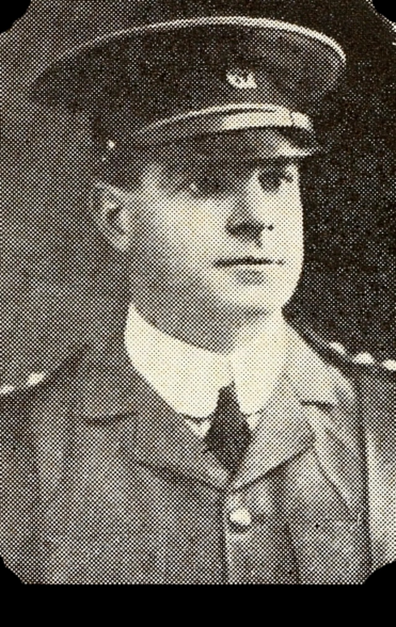 Portrait of Herb Hunter (1881–1915) – memorial page