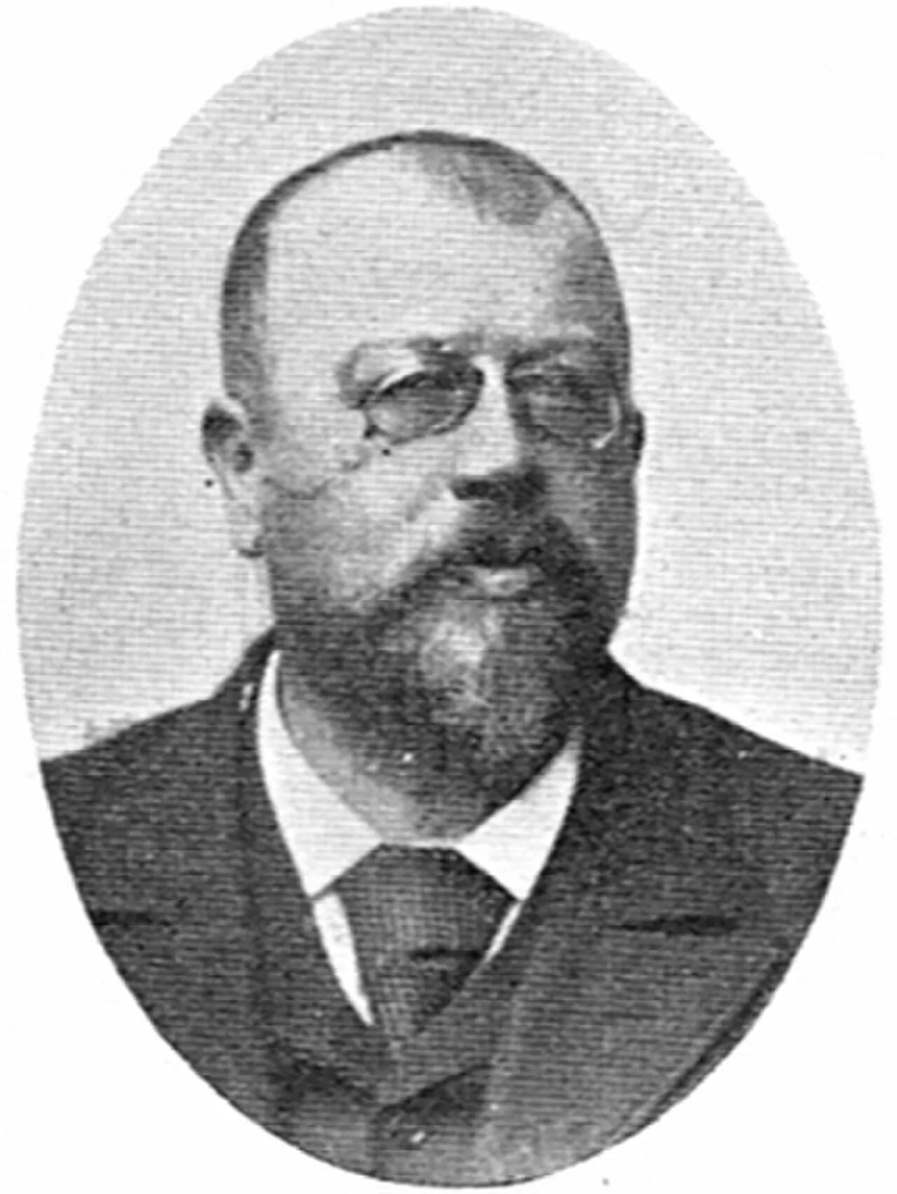 Portrait of Ernst Flensburg (1851–1917) – memorial page