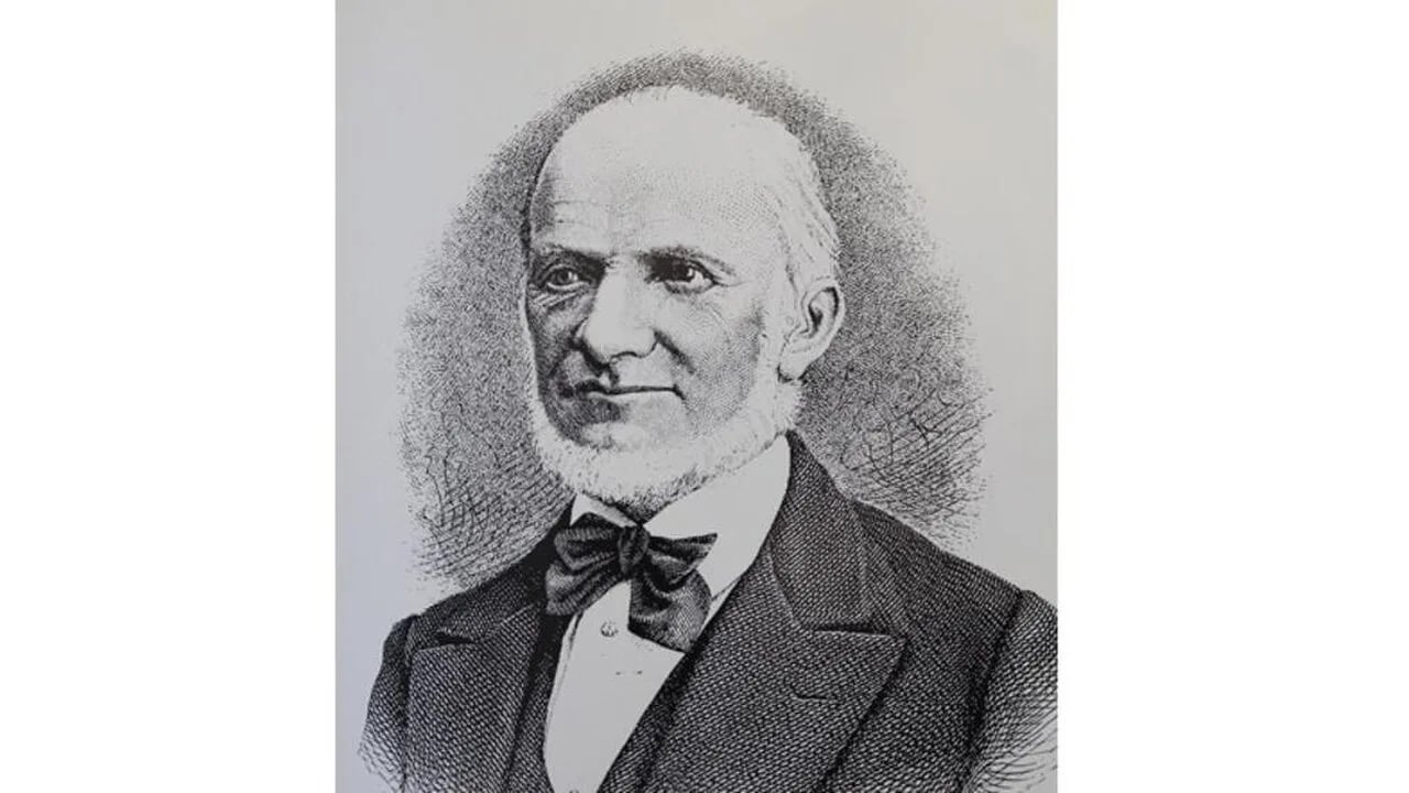 Porträt von Johann Jakob Keller (1823–1903) – Gedenkseite