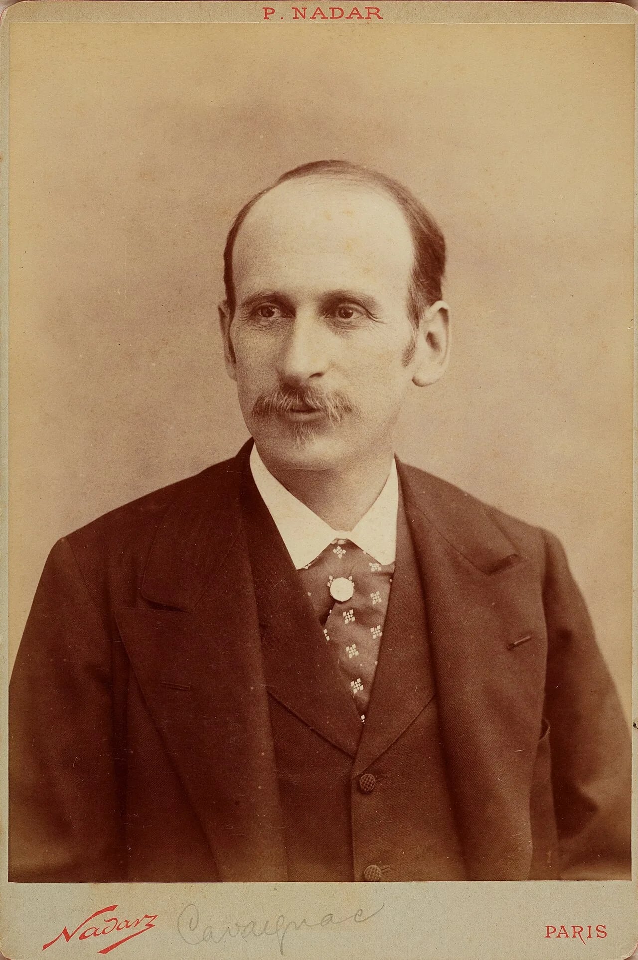 Porträt von Godefroy Cavaignac (1853–1905) – Gedenkseite