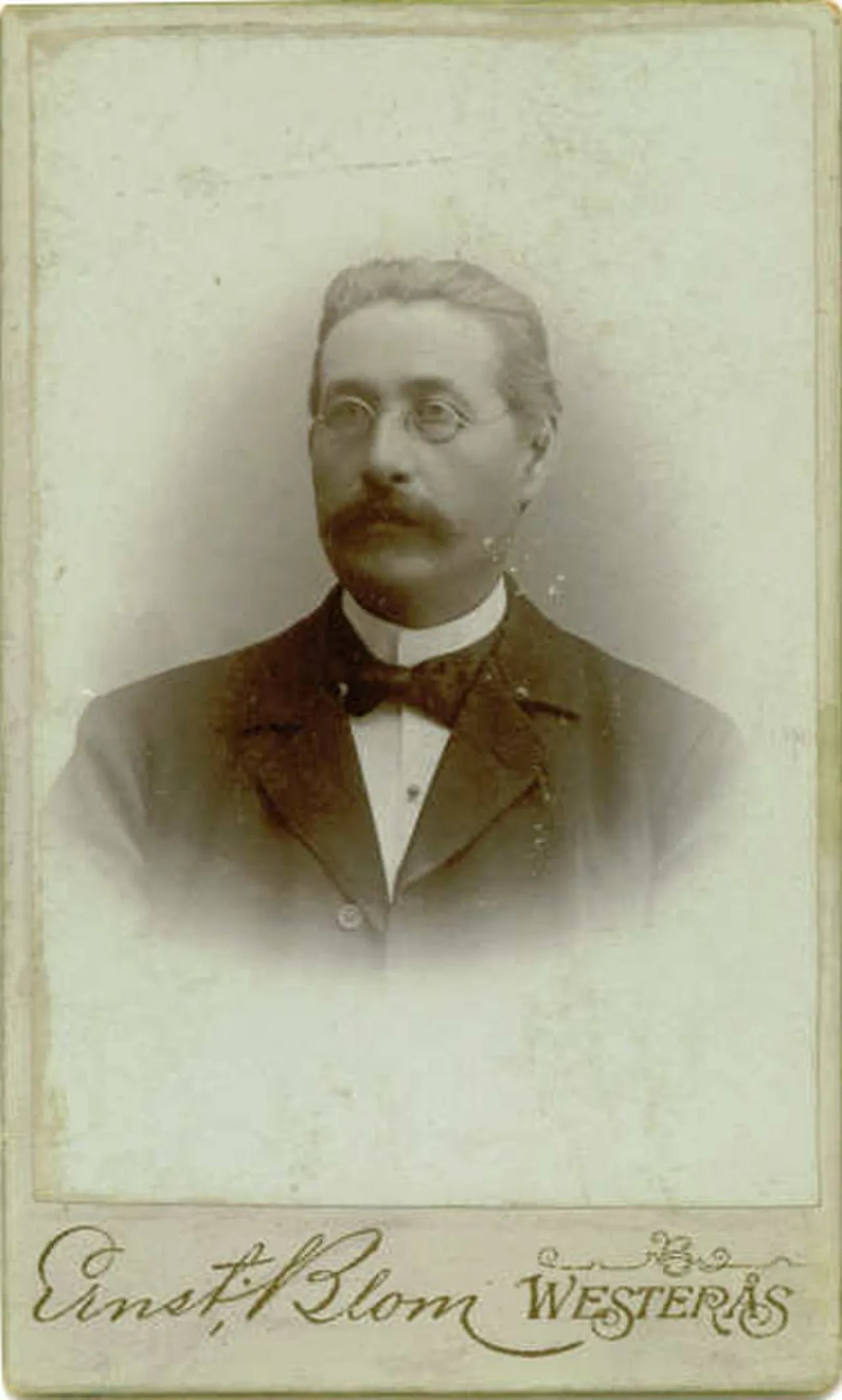 Porträt von Johan Forssell (1855–1914) – Gedenkseite