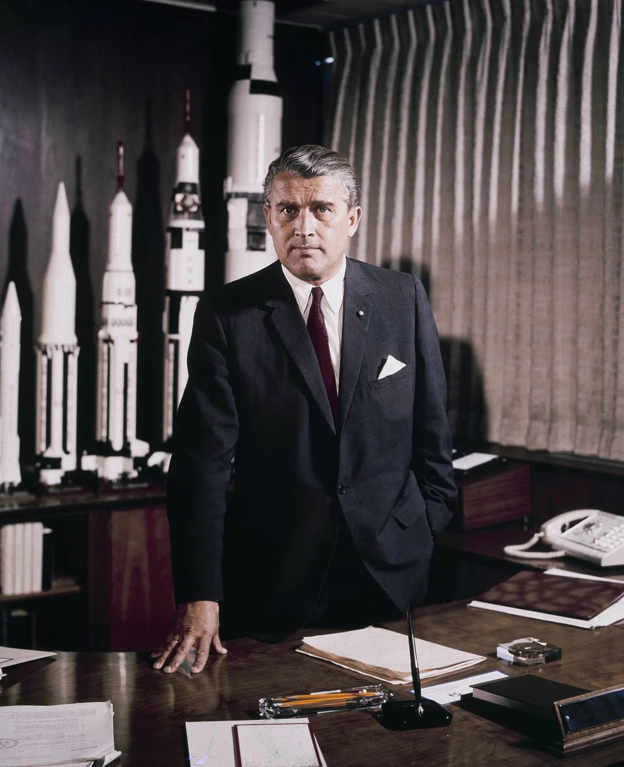 Porträt von Wernher von Braun (1912–1977) – Gedenkseite