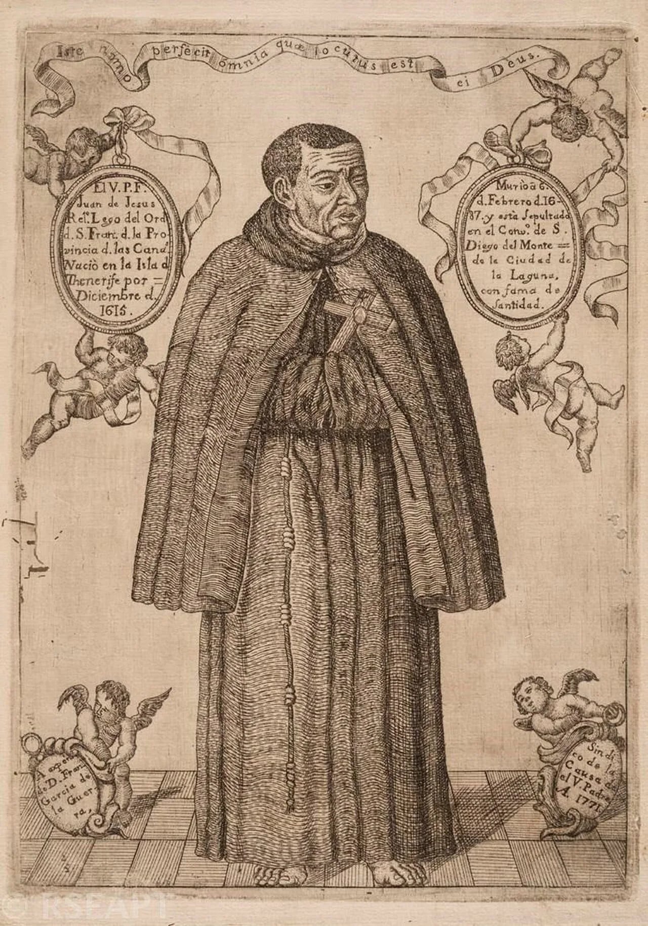 Portrait of John of Jesus Hernández y Delgado (1615–1687) – memorial page