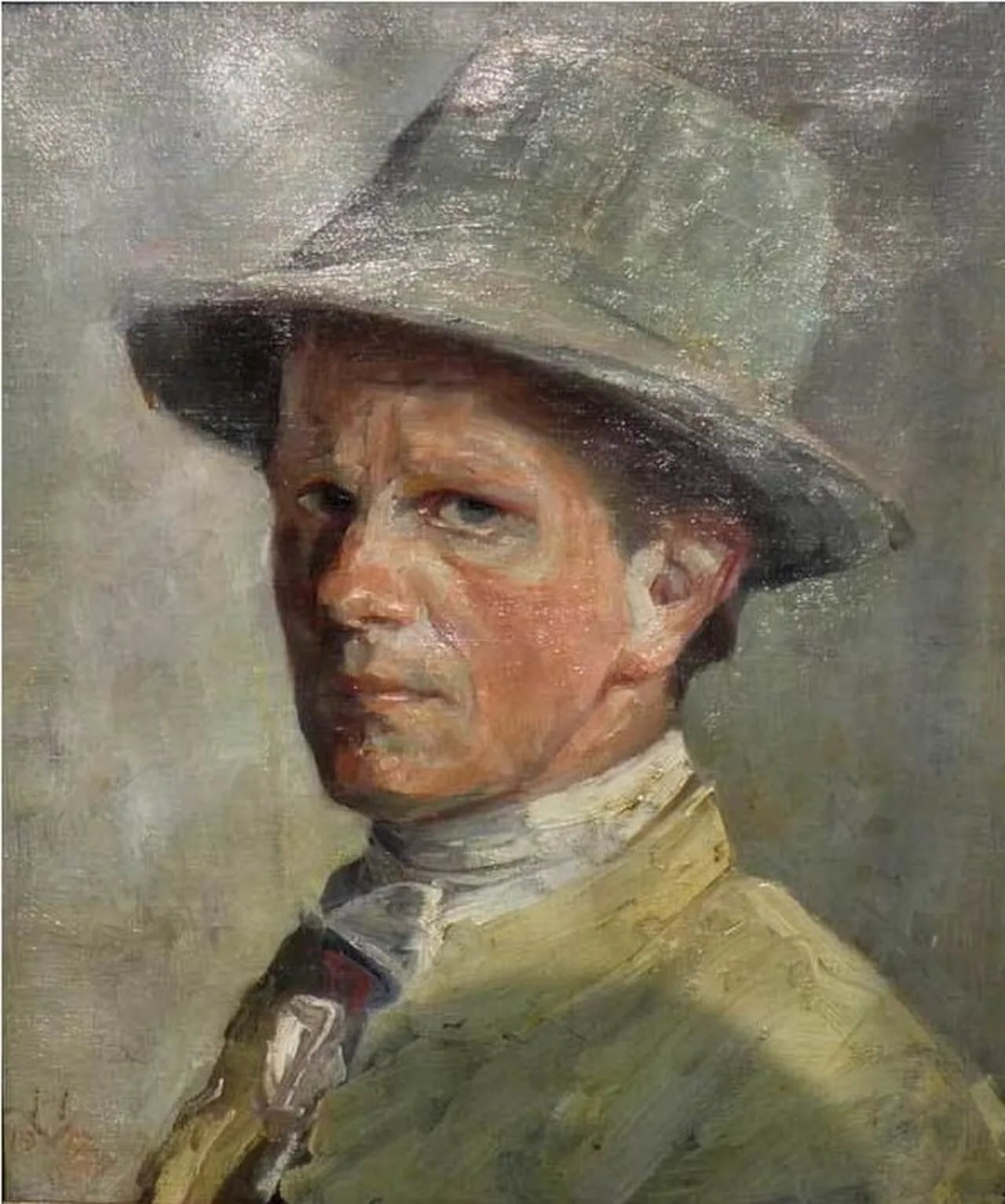 Portrait of Herman Vedel (1875–1948) – memorial page