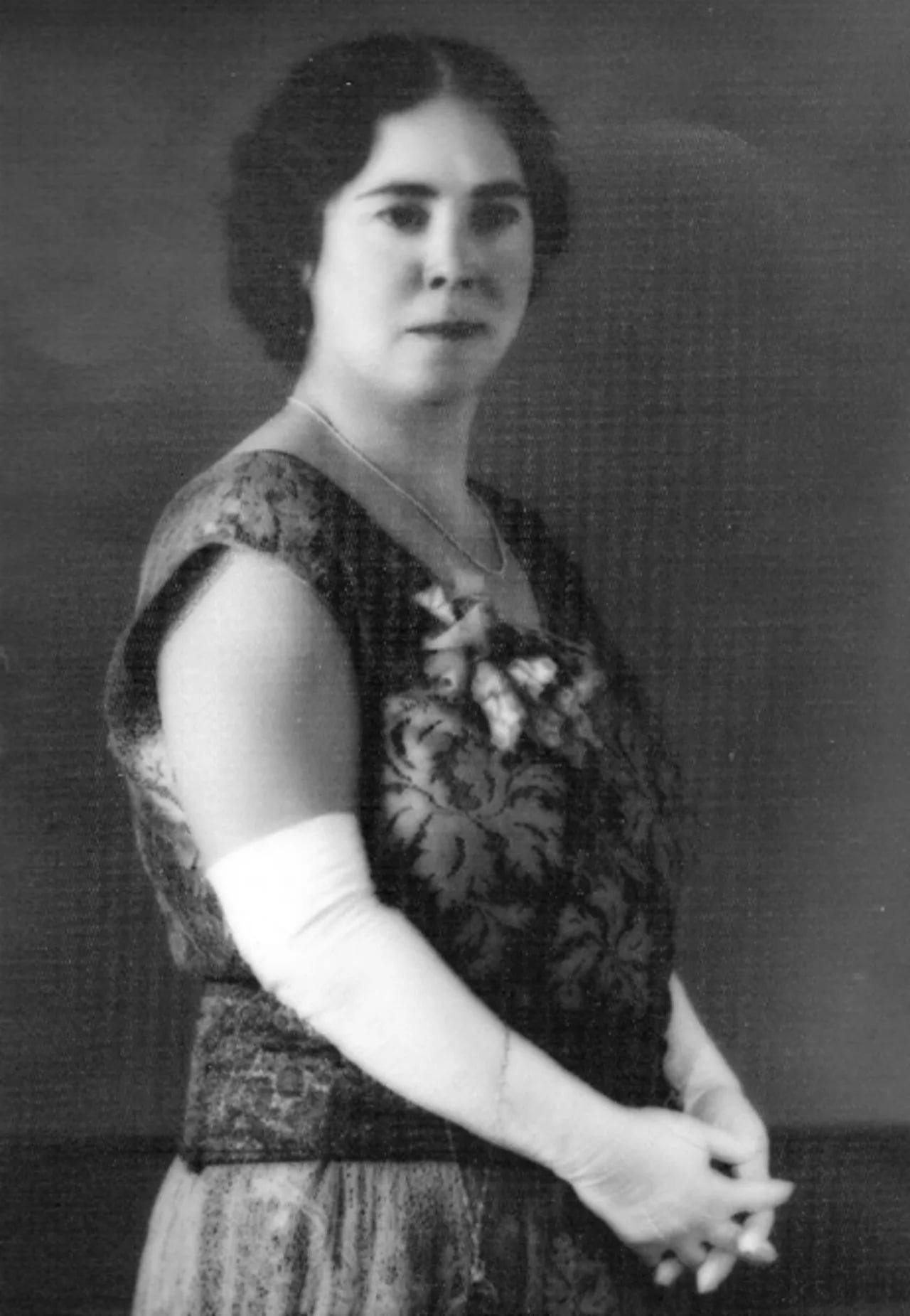 Porträt von Hermila Galindo (1886–1954) – Gedenkseite