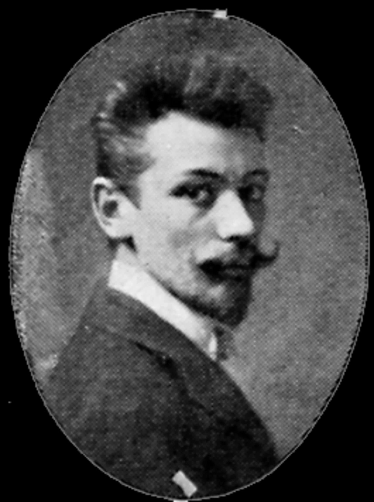 Porträt von Charles Friberg (1868–1953) – Gedenkseite