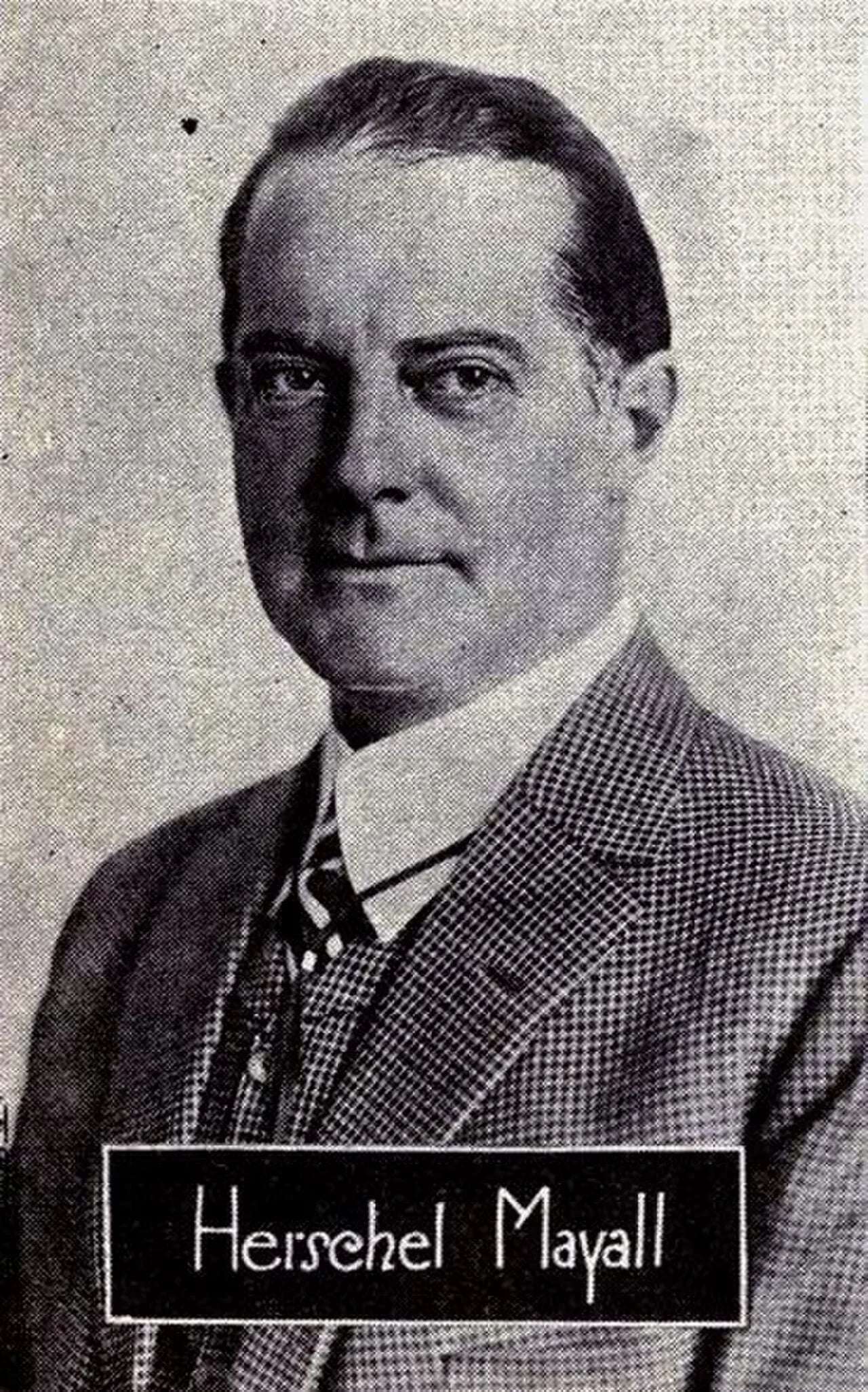 Portrait of Herschel Mayall (1863–1941) – memorial page