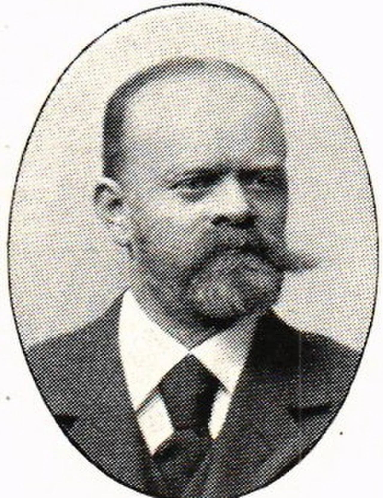 Porträt von Karl Friman (1846–1928) – Gedenkseite