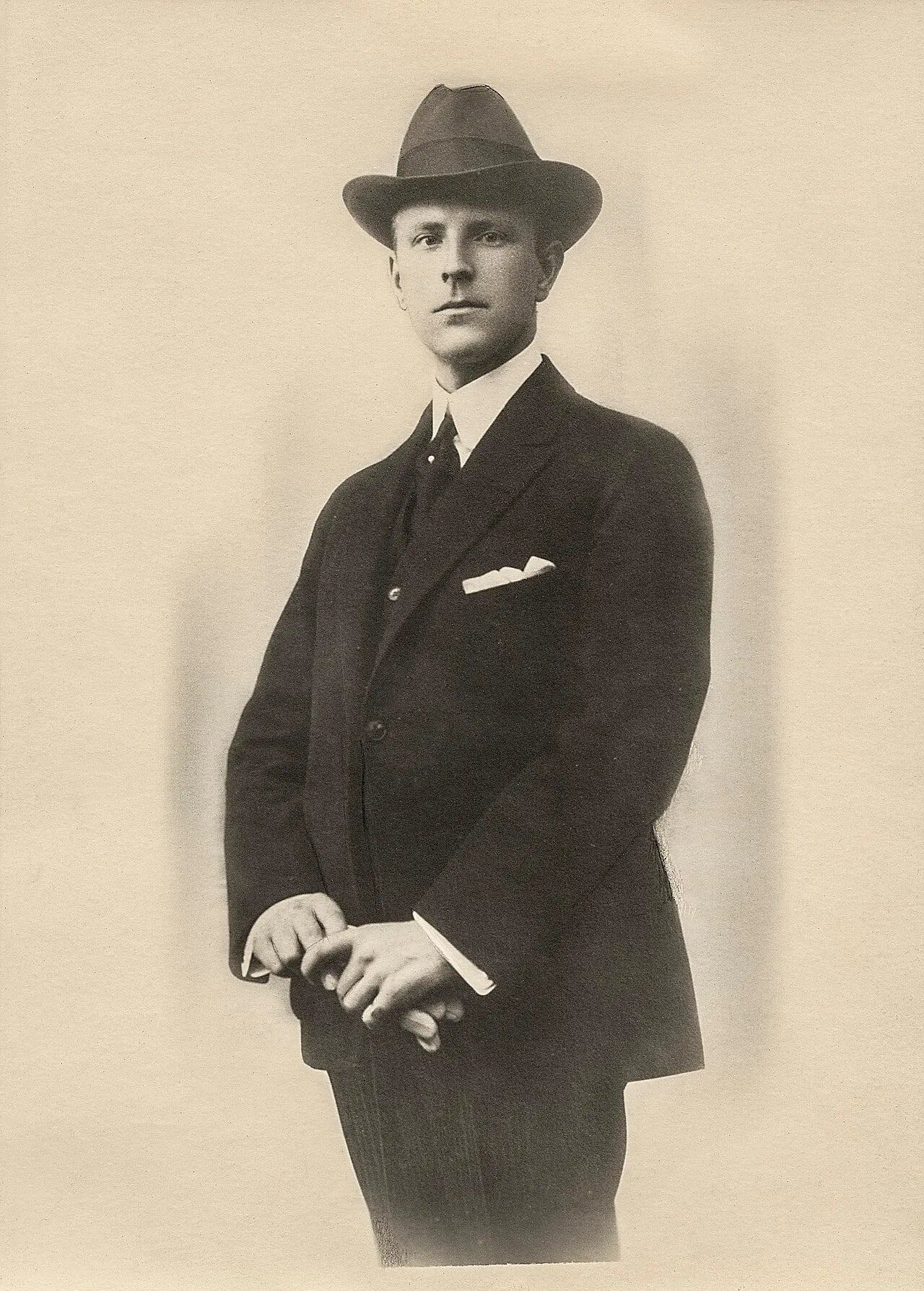 Porträt von Nils Robert Rettig (1892–1933) – Gedenkseite