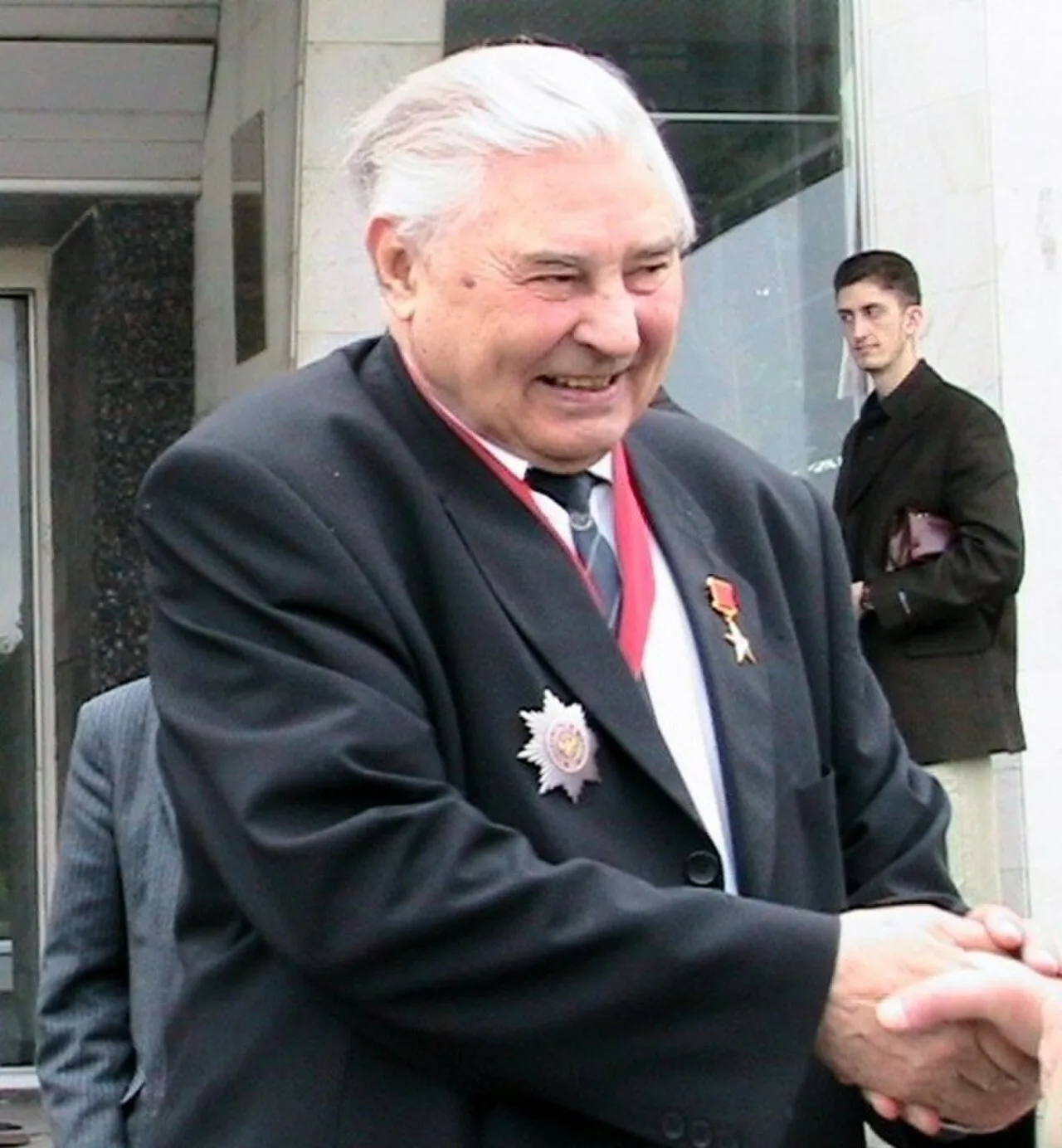 Porträt von Guri Iwanowitsch Martschuk (1925–2013) – Gedenkseite