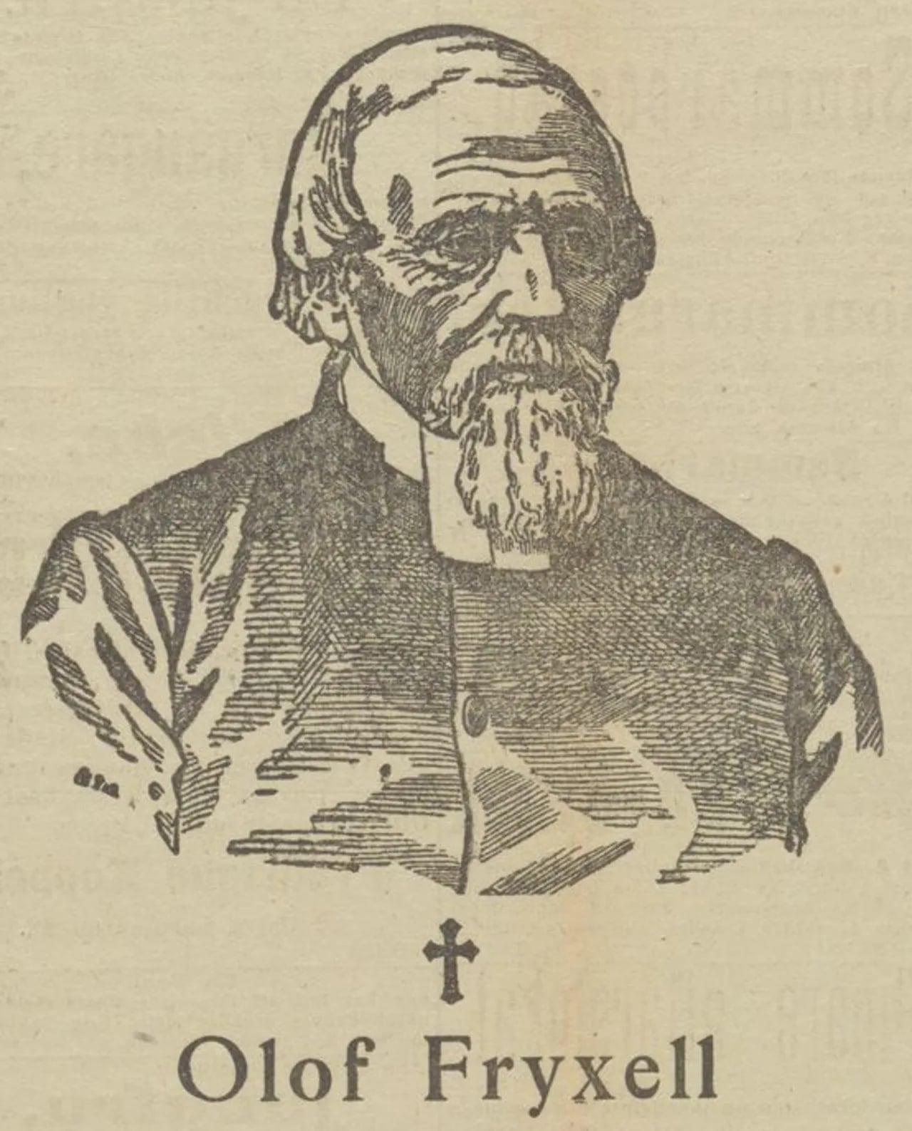 Porträt von Olof Fryxell (1806–1900) – Gedenkseite