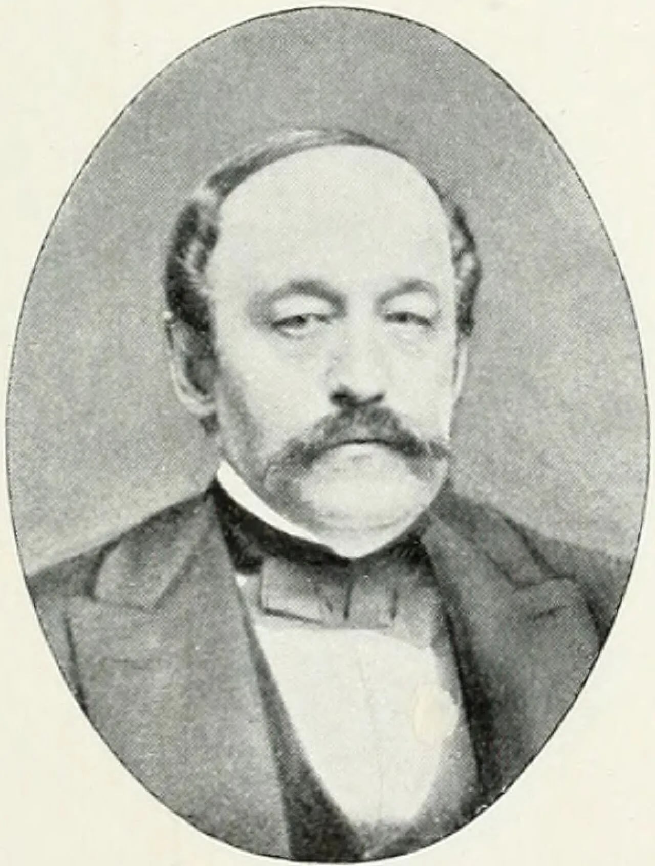 Porträt von Fredrik Alexander Funck (1816–1874) – Gedenkseite