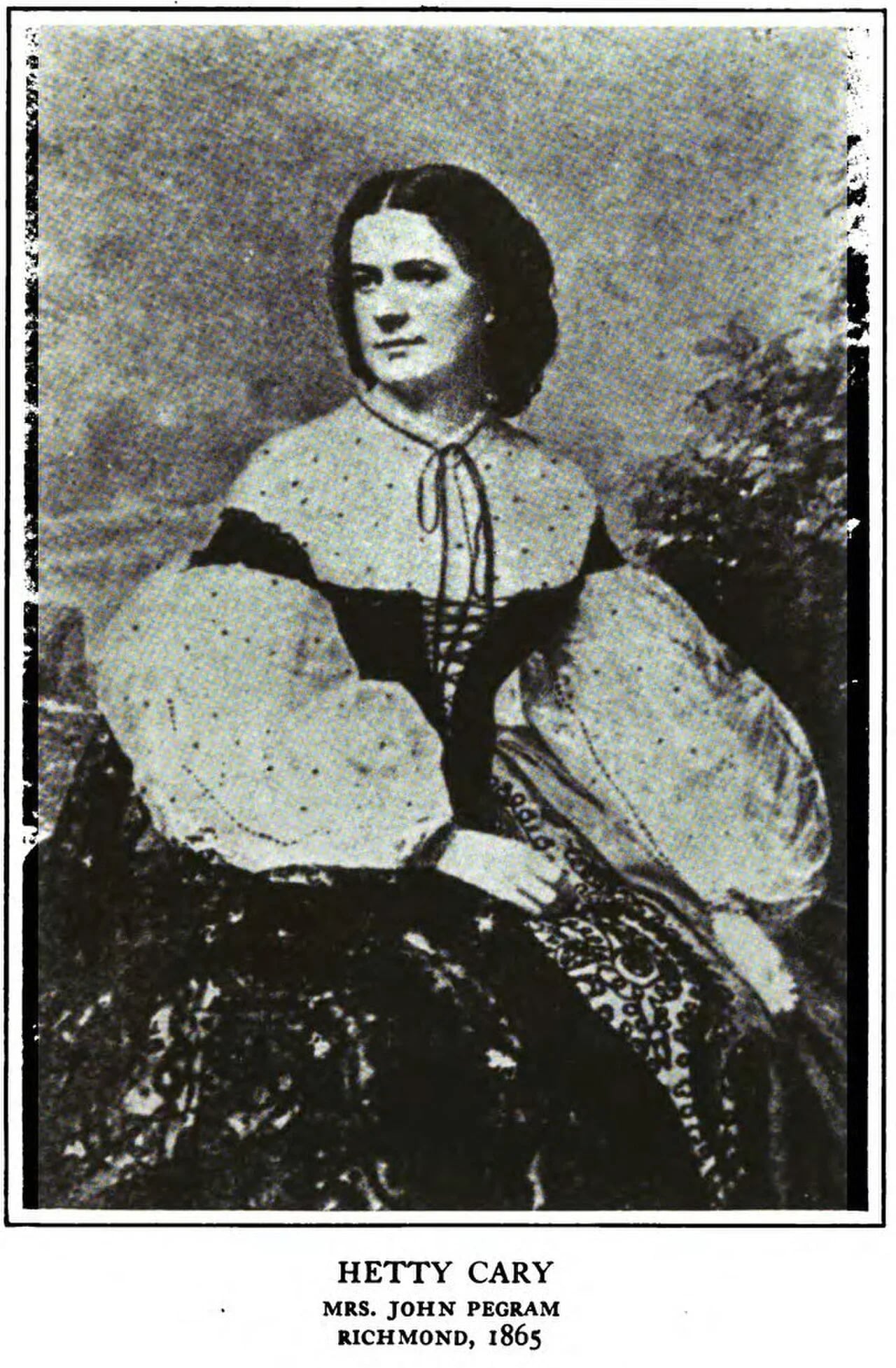 Porträt von Hetty Cary (1836–1892) – Gedenkseite