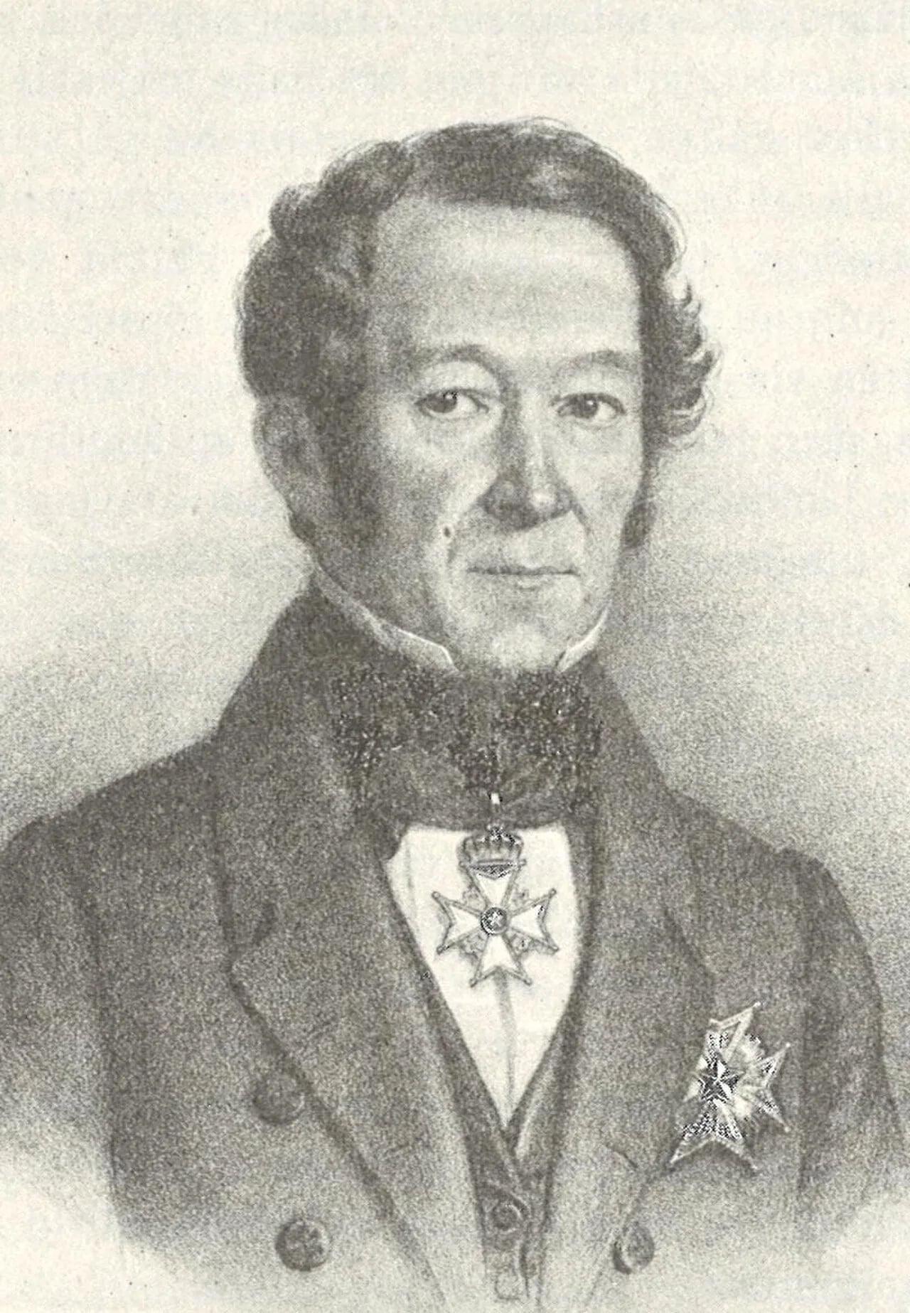 Porträt von Olof Fåhræus (1796–1884) – Gedenkseite