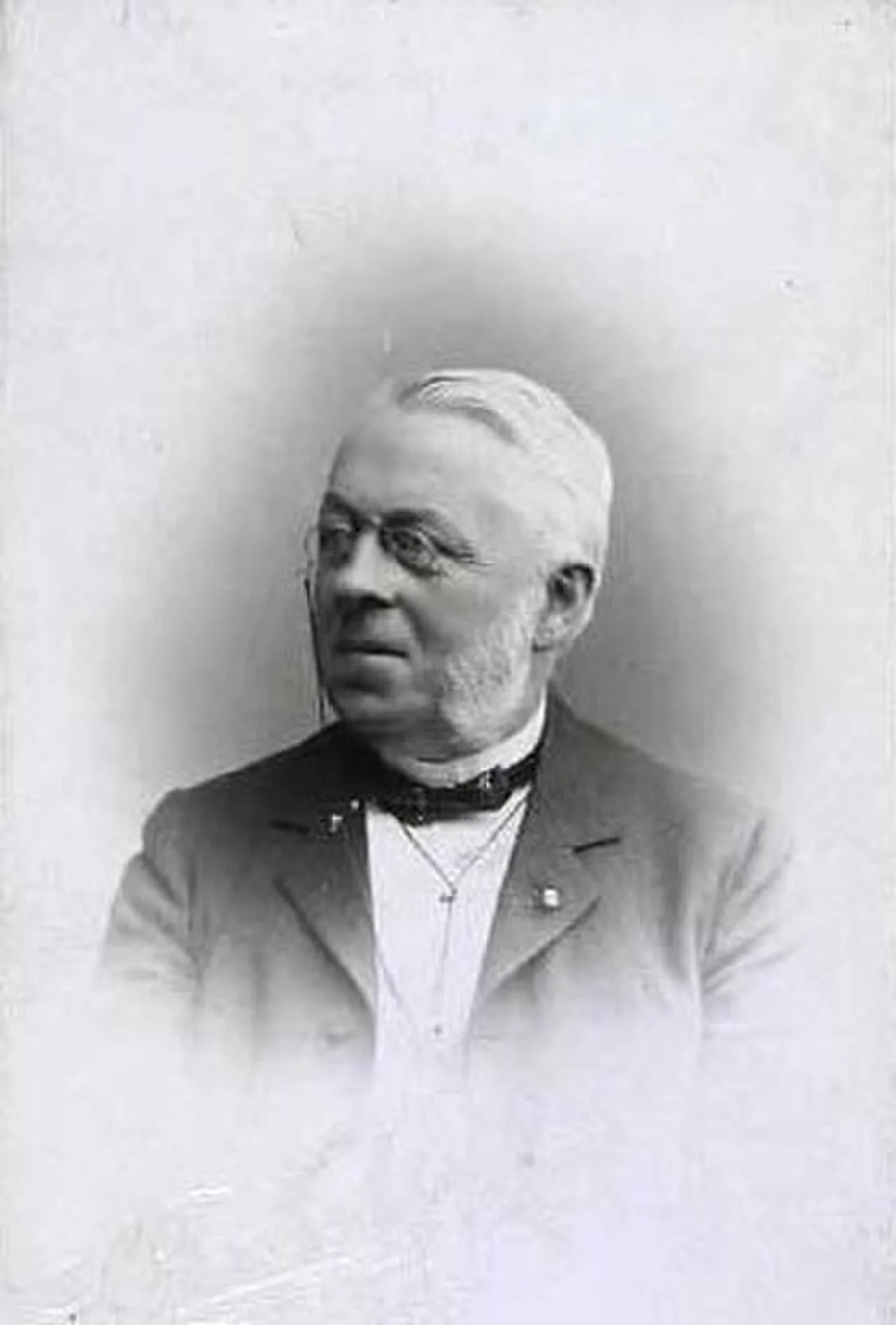 Porträt von Gottlieb Ernst Clausen Gad (1830–1906) – Gedenkseite