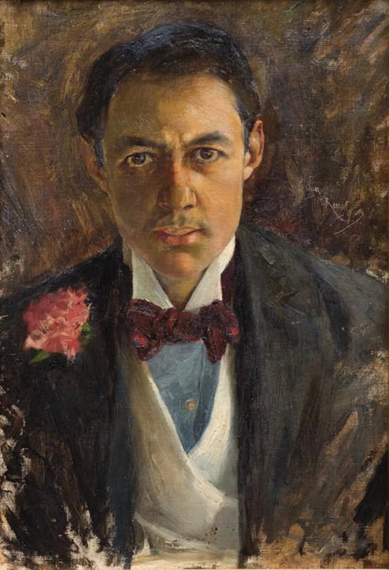 Portrait of Carlos Federico Sáez (1878–1901) – memorial page