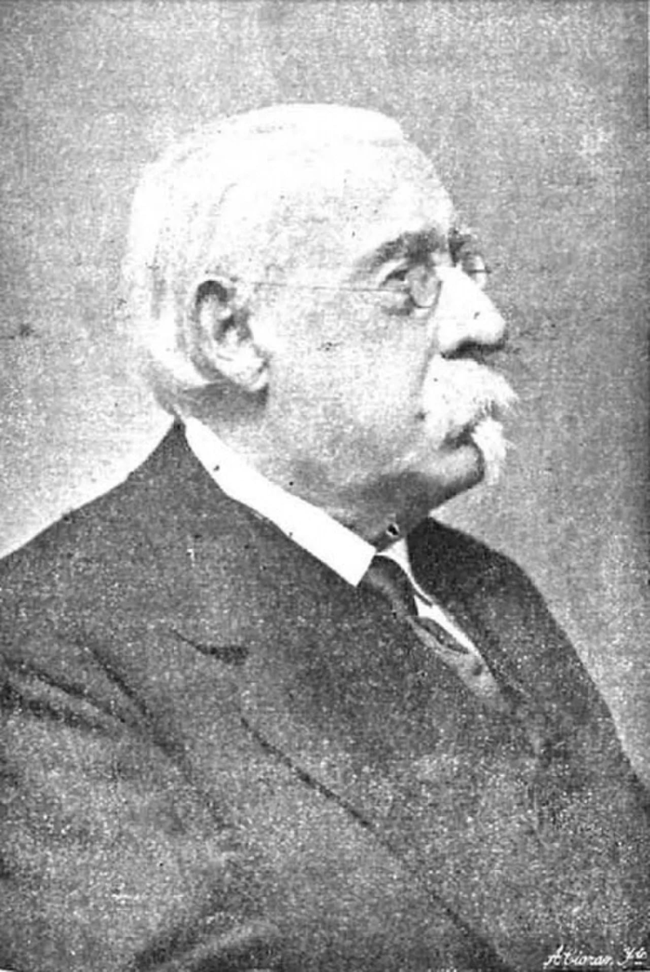 Porträt von Carlos de Lecea (1835–1926) – Gedenkseite