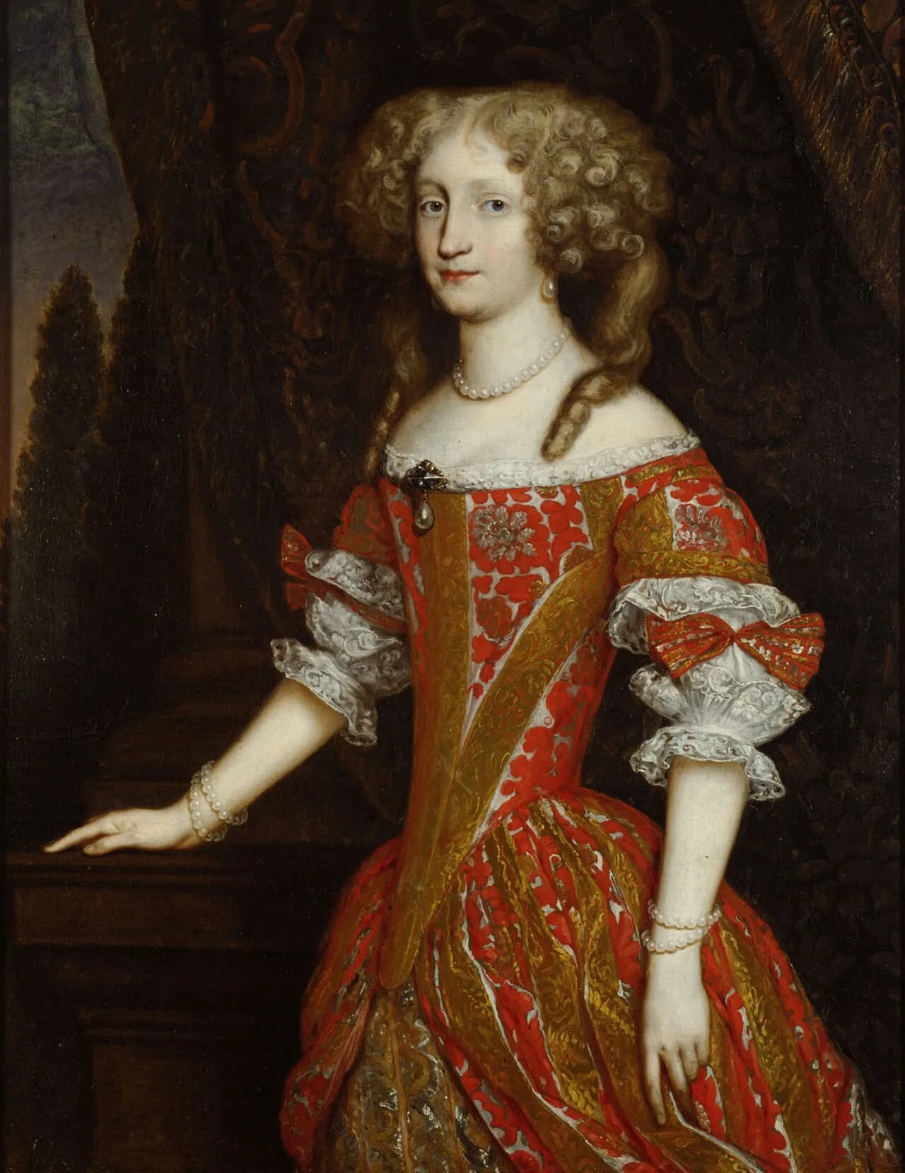Portrait of Eleonore Magdalene von der Pfalz (1655–1720) – memorial page