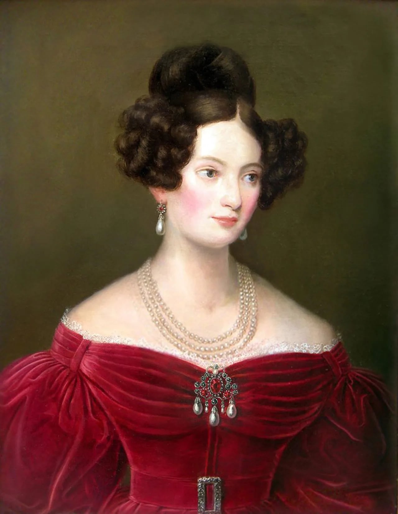 Porträt von Ludovika Wilhelmine von Bayern (1808–1892) – Gedenkseite