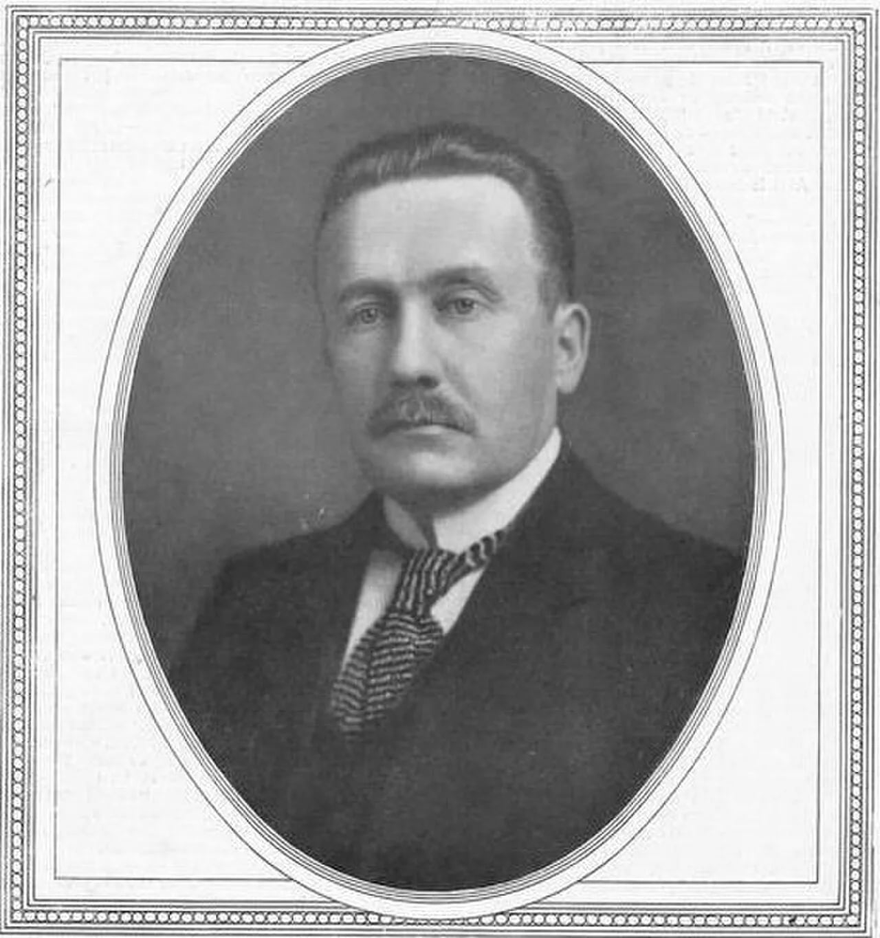 Porträt von Axel Gavelin (1875–1947) – Gedenkseite