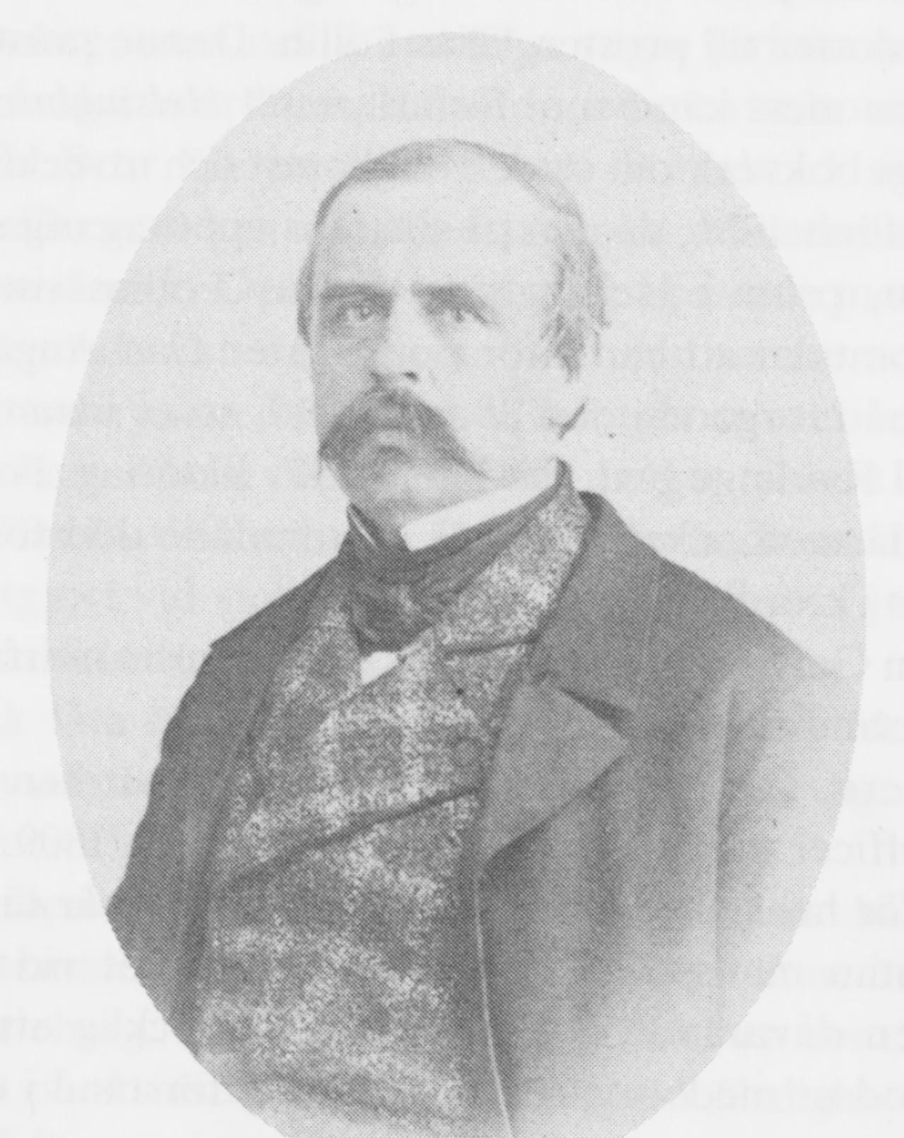 Porträt von Bror von Geijer (1816–1886) – Gedenkseite