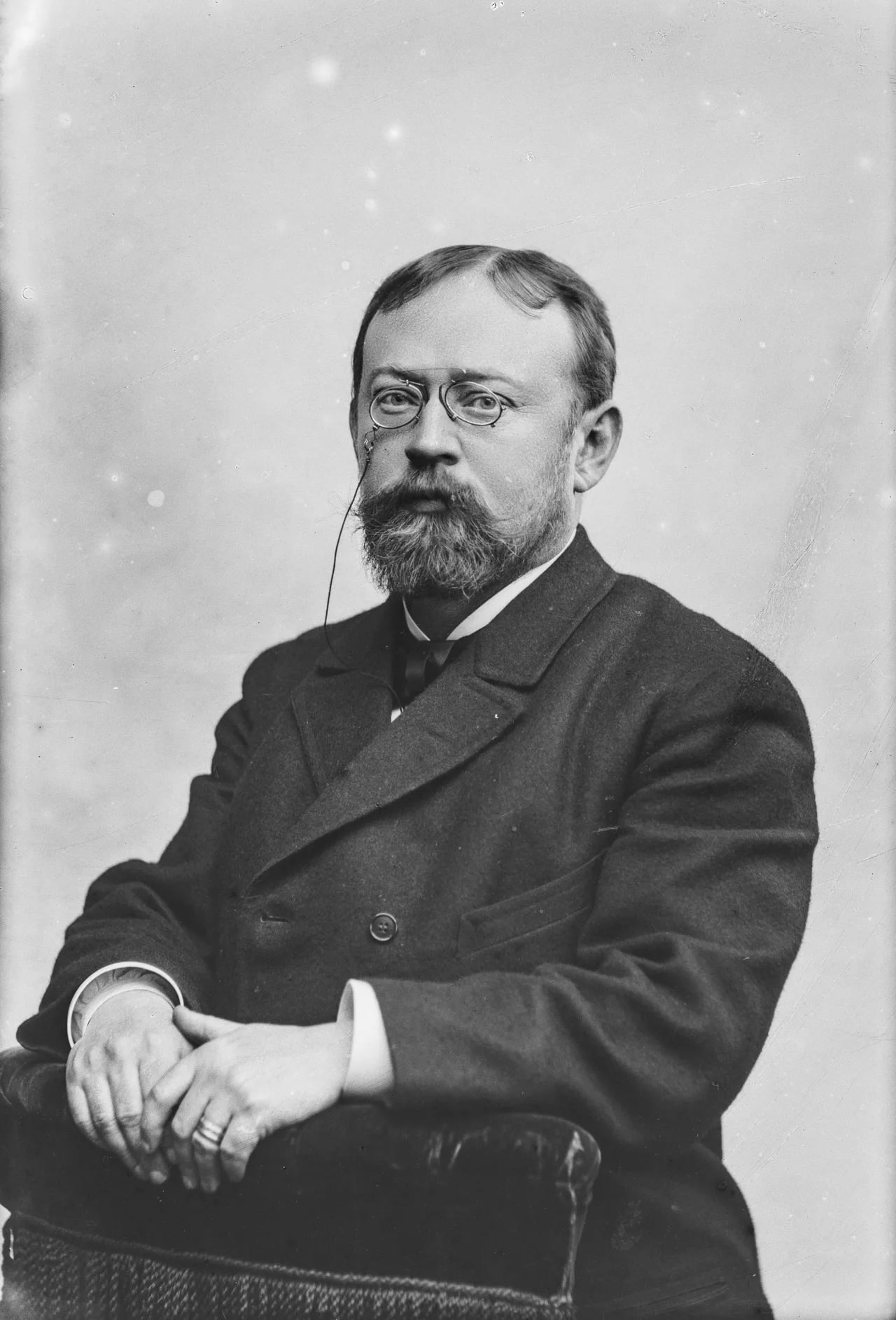 Porträt von Reinhold Geijer (1849–1922) – Gedenkseite