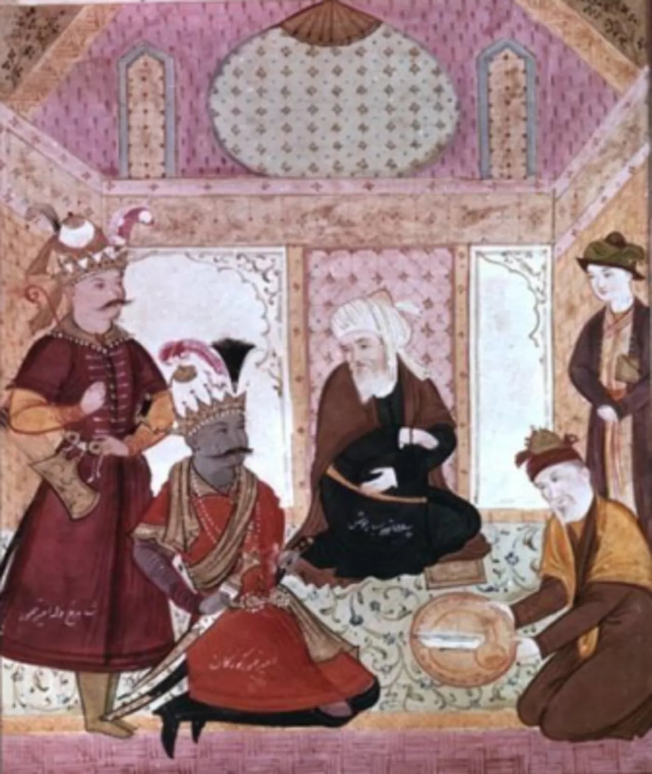 Porträt von Khvajeh Ali Safavi (1368–1429) – Gedenkseite