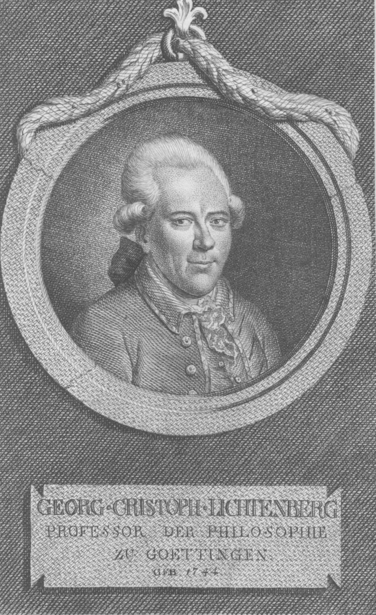 Portrait of Georg Christoph Lichtenberg (1742–1799) – memorial page