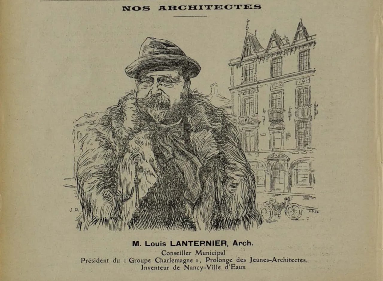 Portrait of Louis Lanternier (1859–1916) – memorial page