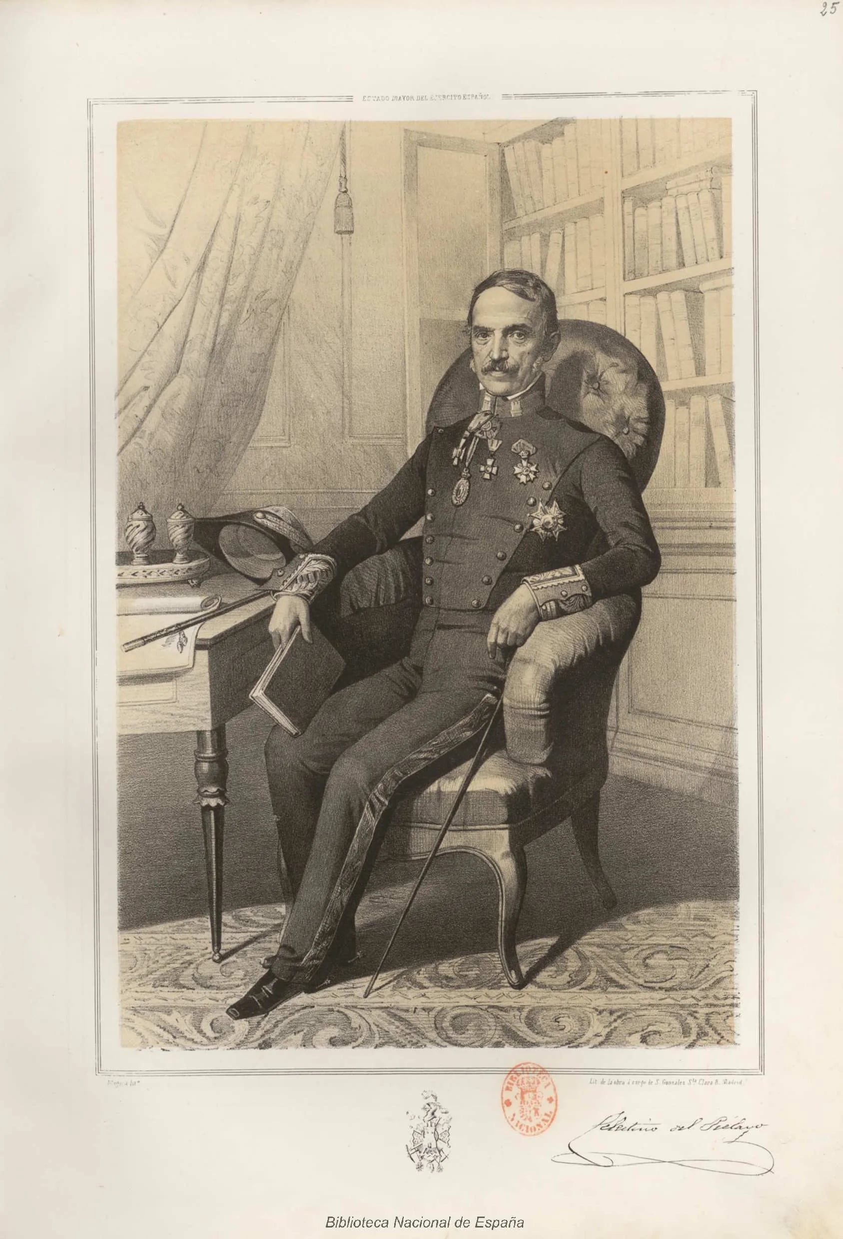 Portrait of Celestino del Piélago y Fernández de Castro (1792–1880) – memorial page