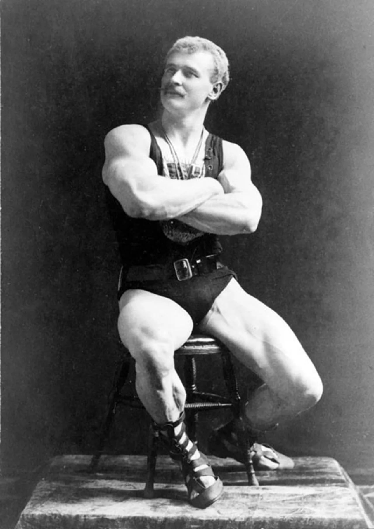 Porträt von Eugen Sandow (1867–1925) – Gedenkseite