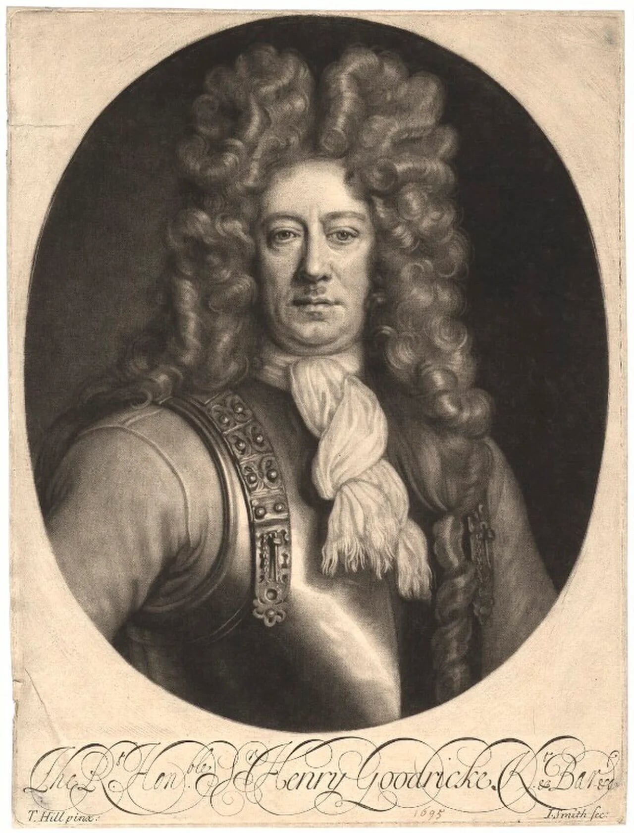 Porträt von Sir Henry Goodricke, 2nd Baronet (1642–1705) – Gedenkseite
