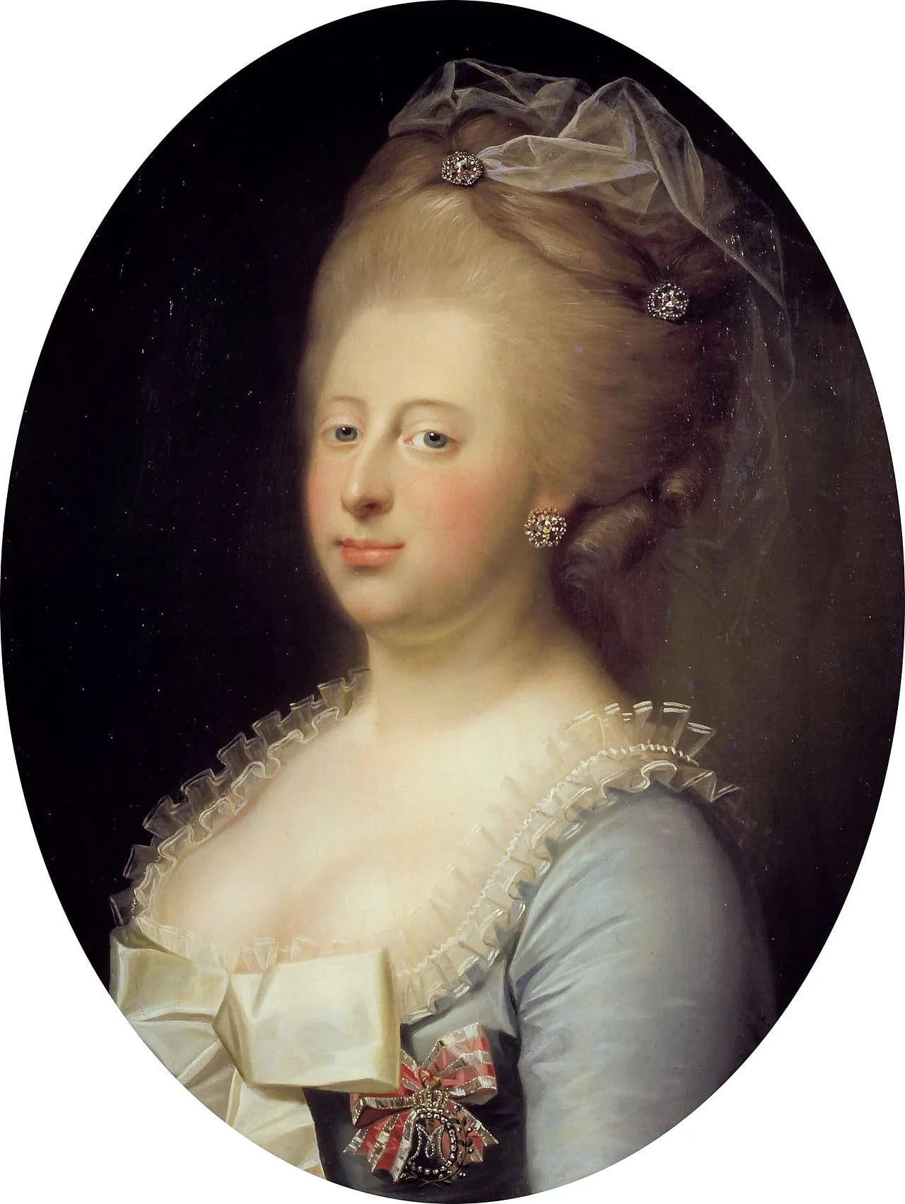 Portrait of Caroline Mathilde (1751–1775) – memorial page