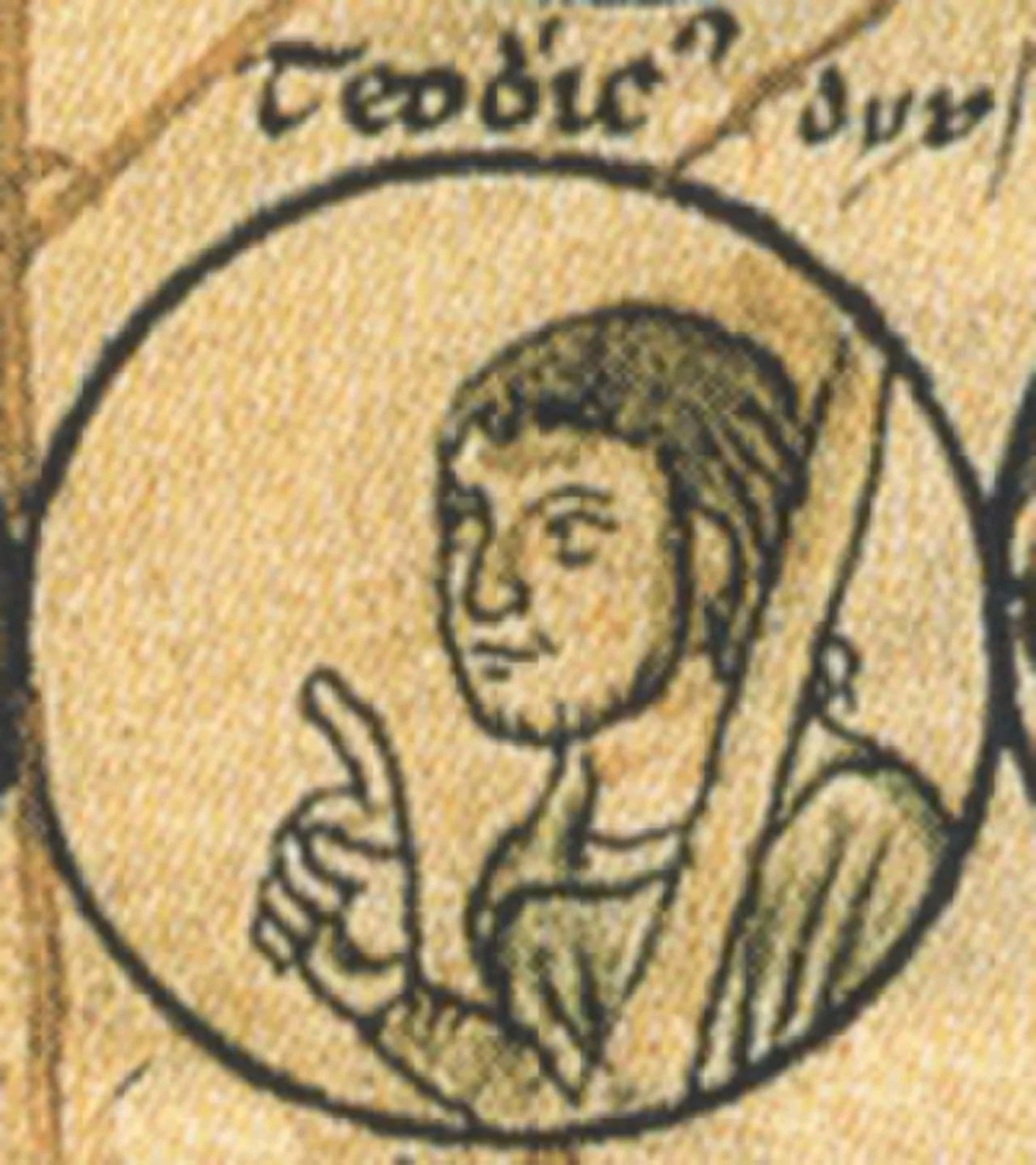 Portrait of Dietrich I. (965–1026) – memorial page