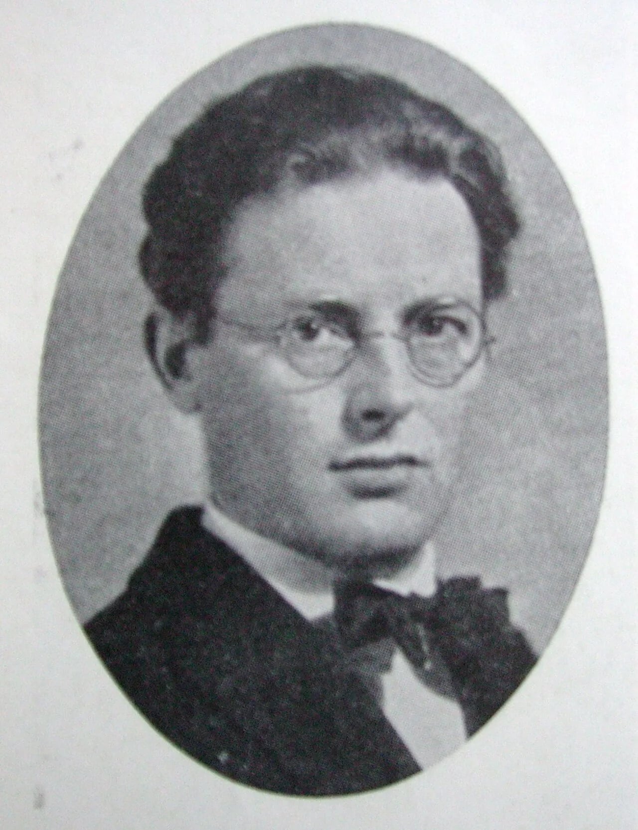 Porträt von Nils Karleby (1892–1926) – Gedenkseite