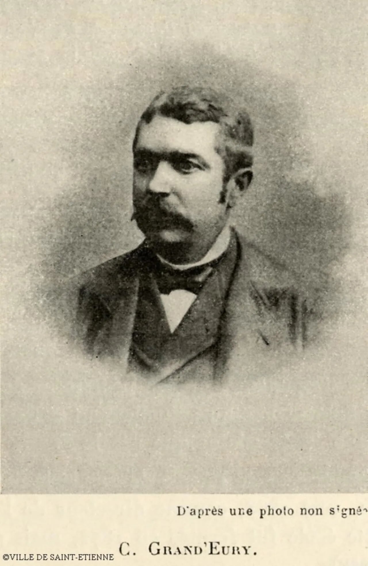 Portrait of François Cyrille Grand'Eury (1839–1917) – memorial page