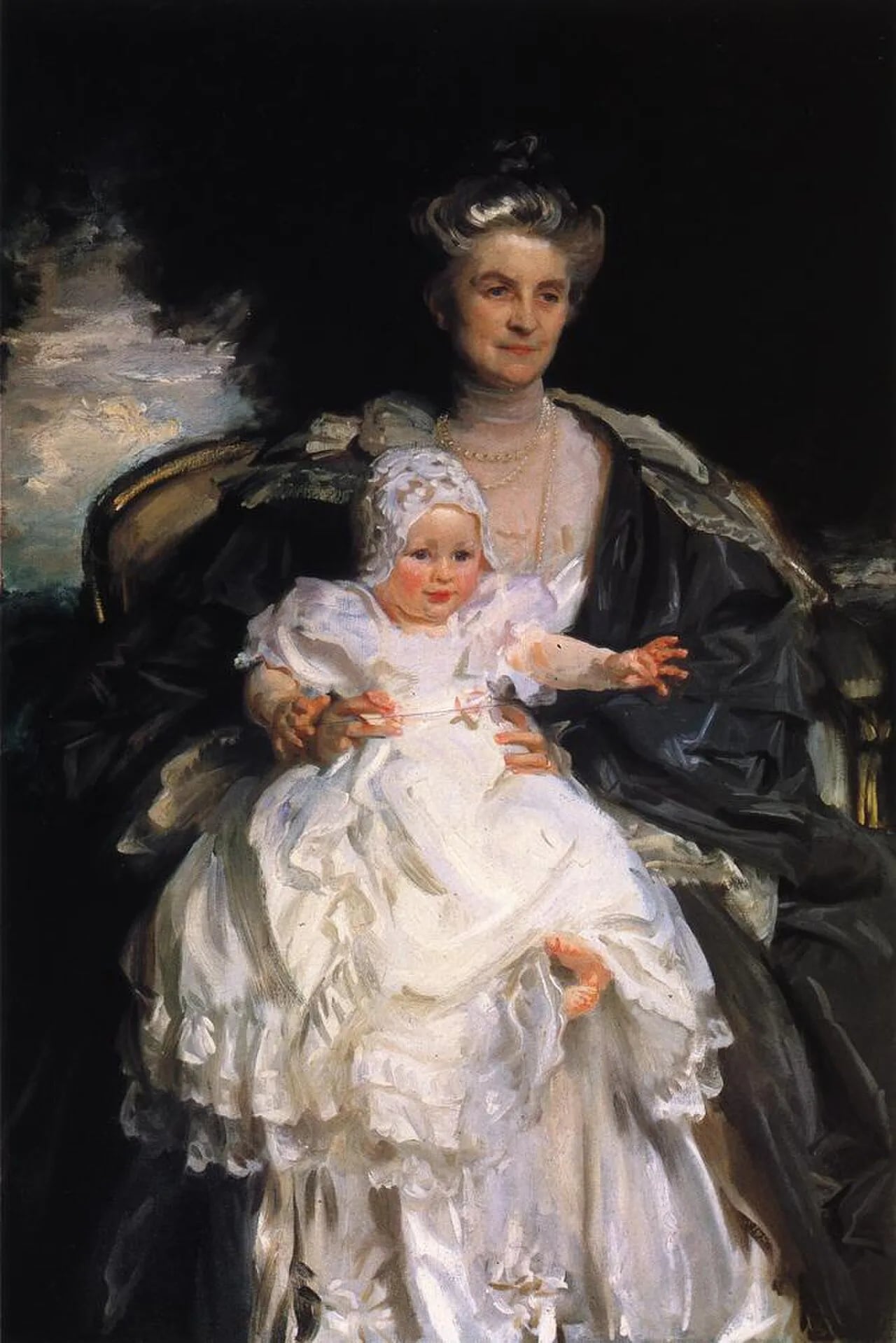 Porträt von Anne Childs Shaffer (1850–1934) – Gedenkseite