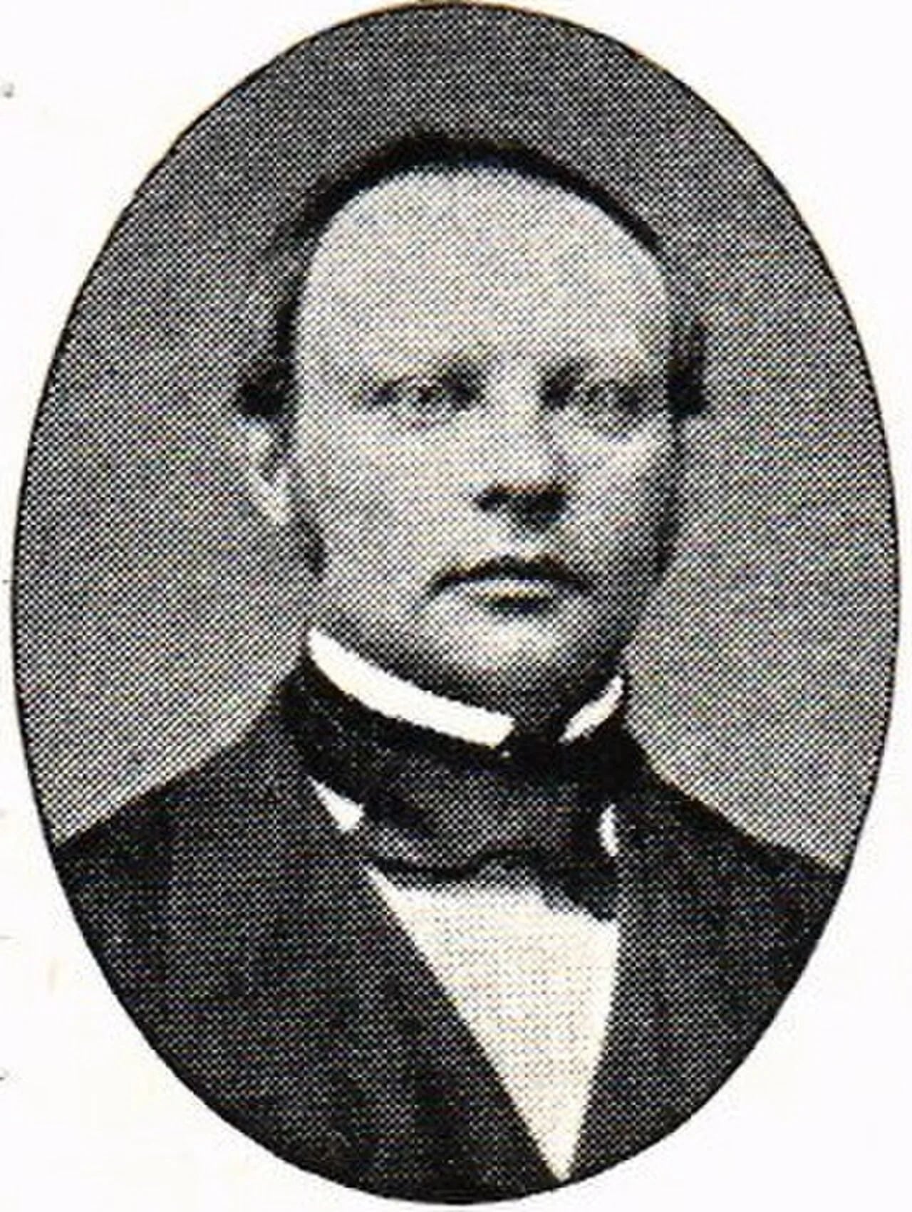 Porträt von Zacharias Grape (1826–1874) – Gedenkseite