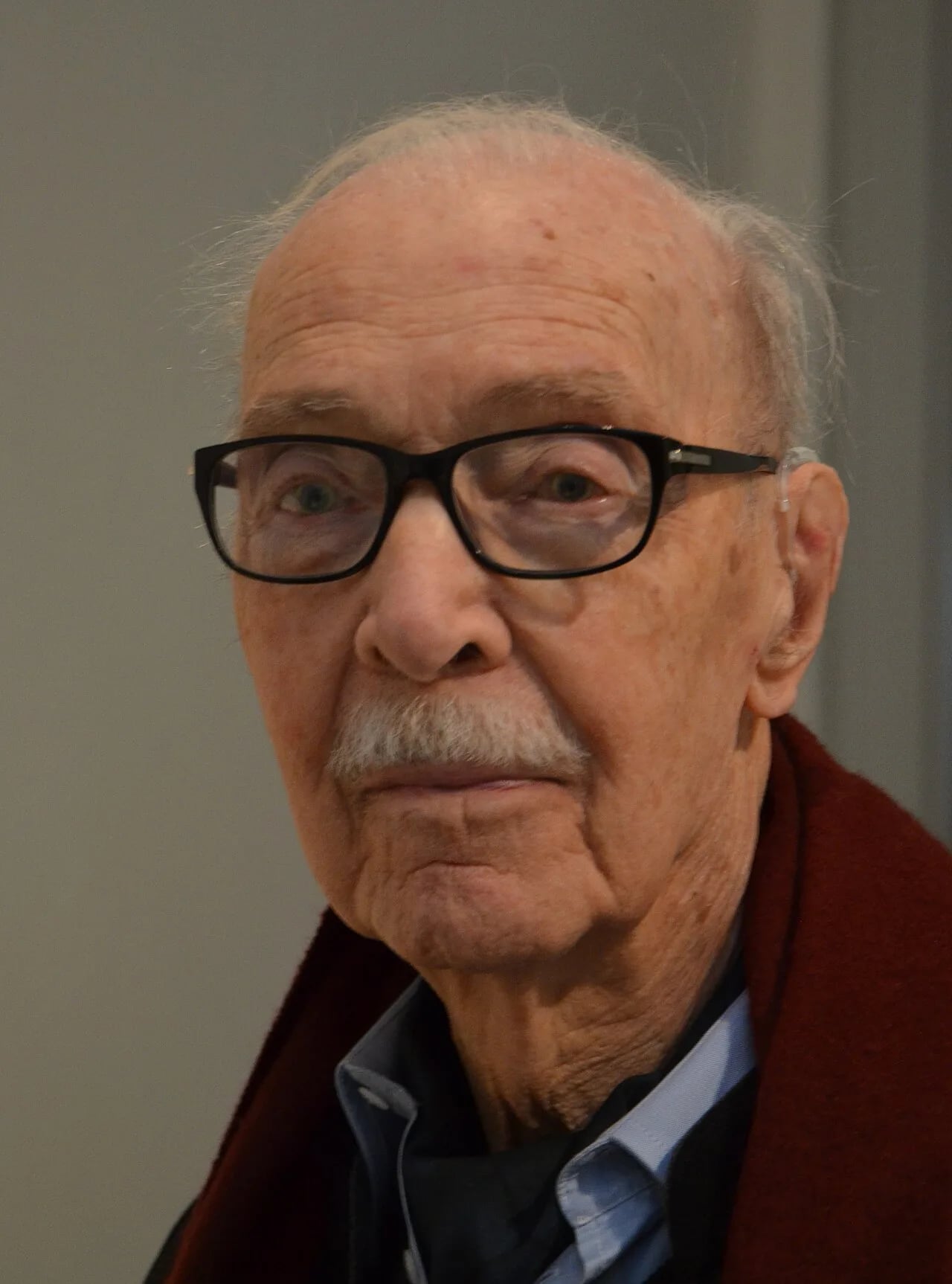 Portrait of Pontus Grate (1922–2018) – memorial page